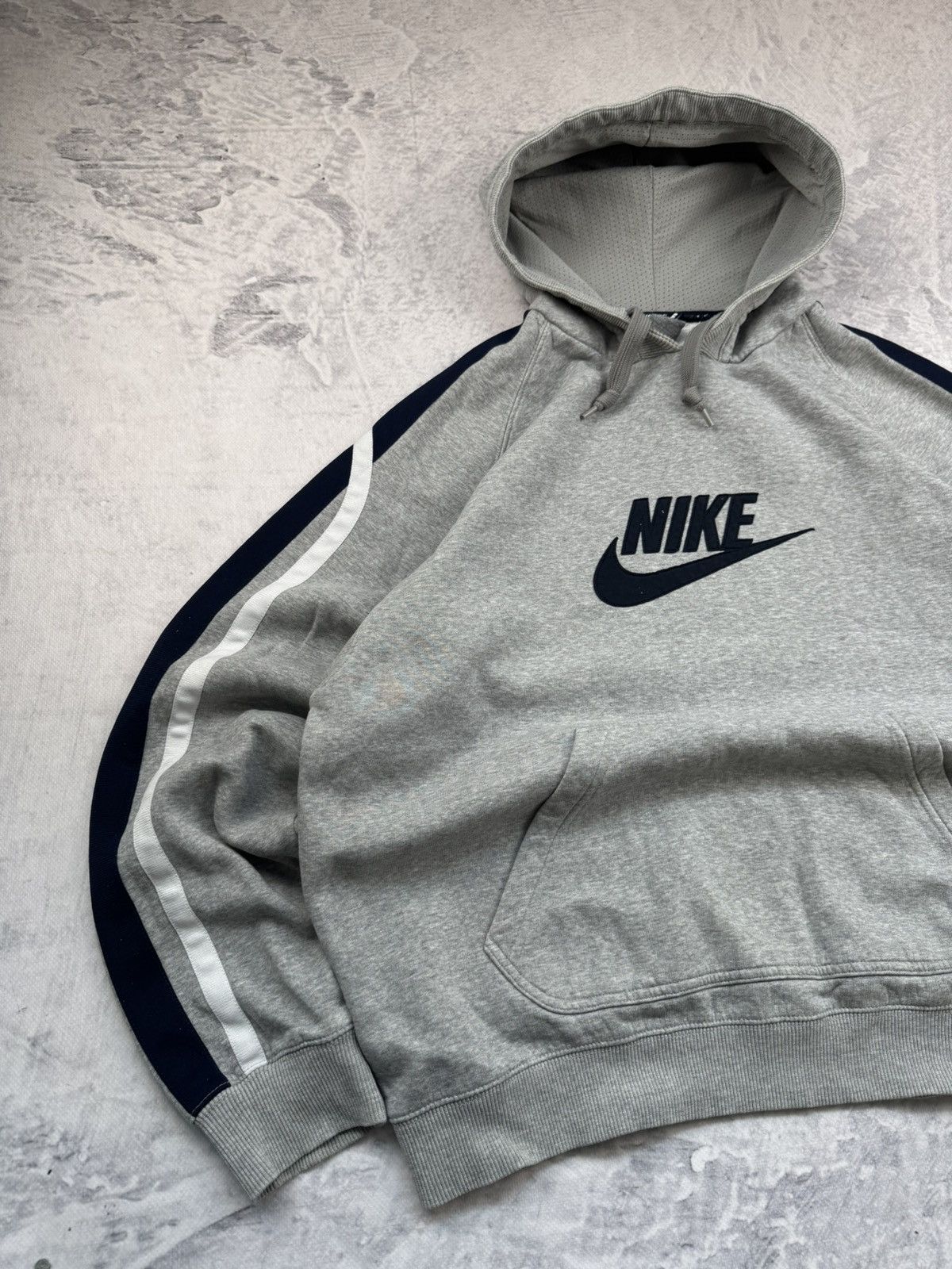Nike × Vintage NIKE VINTAGE CENTER LOGO OVERSIZE BOXY HOODIE Size US XL / EU 56 / 4 - 2 Thumbnail