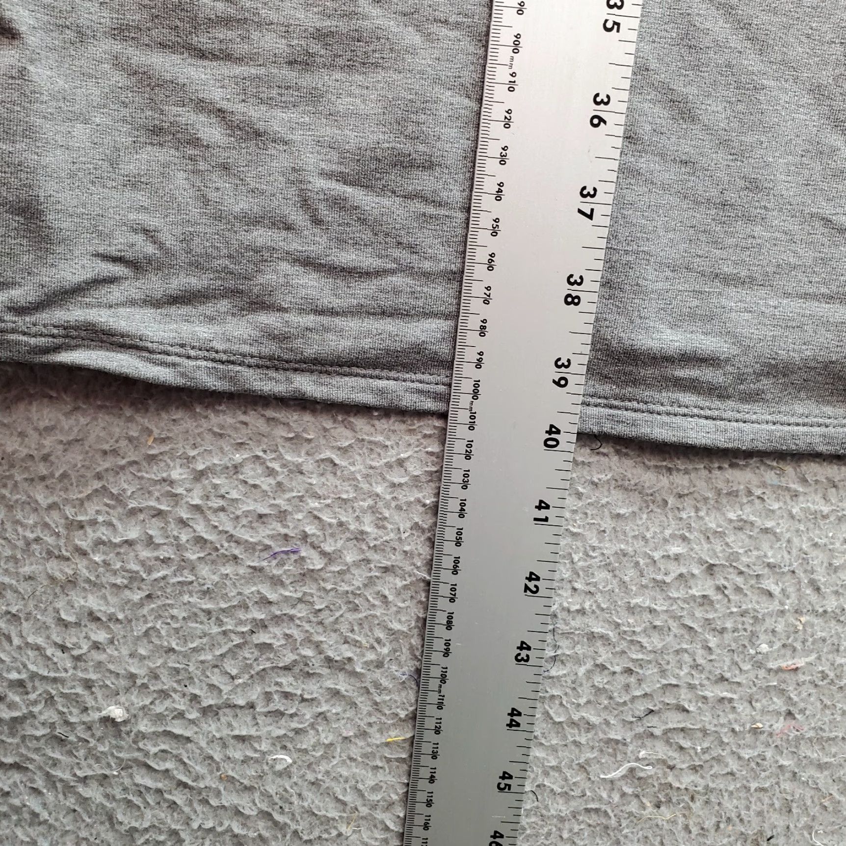 J. Jill J. Jill Wearever T-Shirt Dress Women Size L Gray Rayon Round Neck Pullover dress Size L / US 10 / IT 46 - 3 Thumbnail