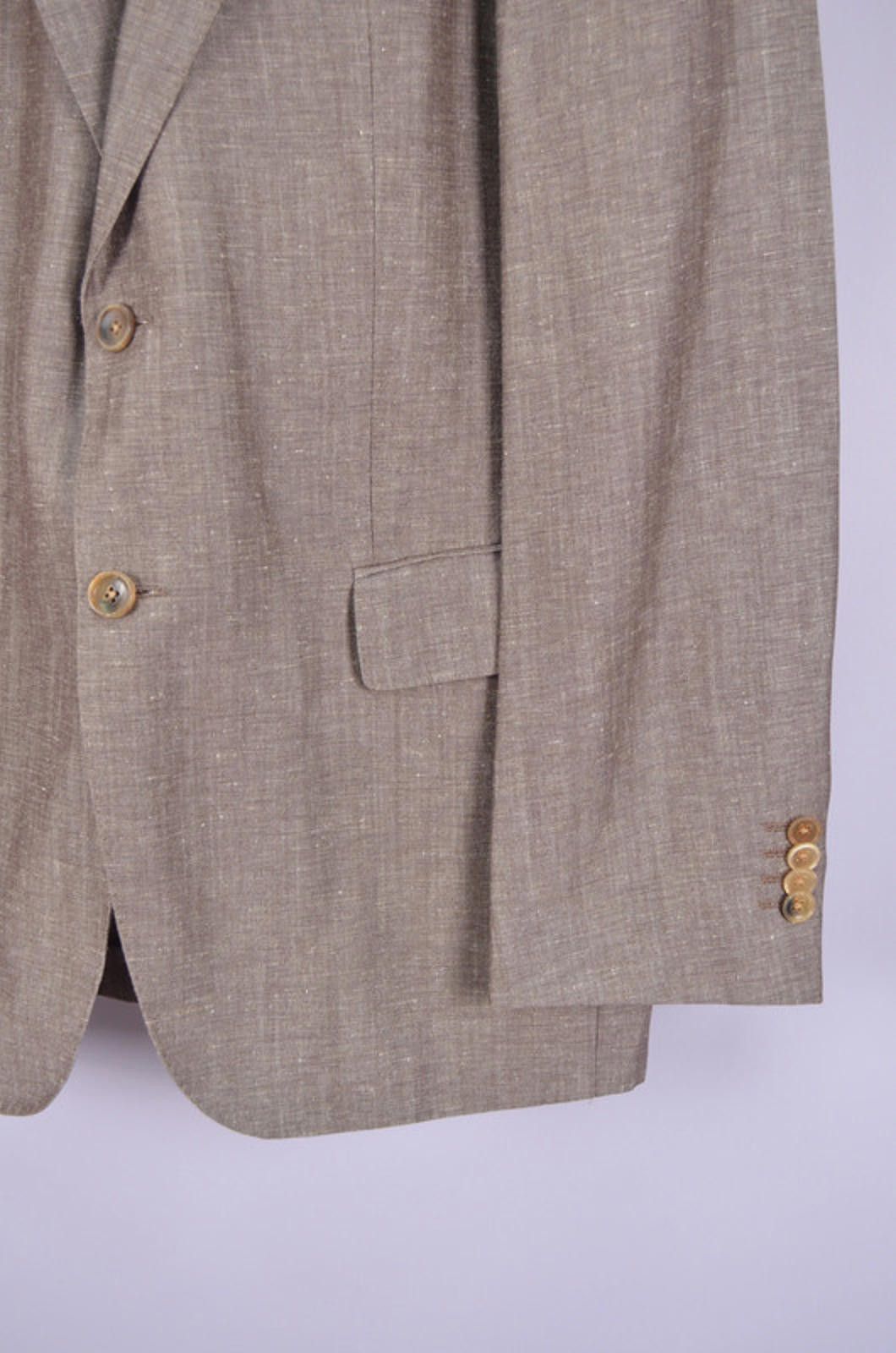 Windsor Smith Windsor WS Wales Unlined Linen Wool Blazer Sz 50 Tailor Fit Size 40R - 4 Thumbnail