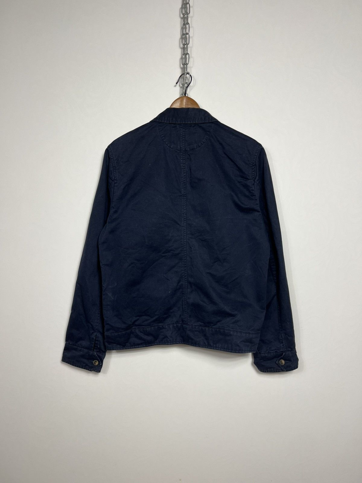 Chevignon Vintage Chevignon Navy Classic Bomber Jacket Woth Duck Logo Size US L / EU 52-54 / 3 - 11 Thumbnail