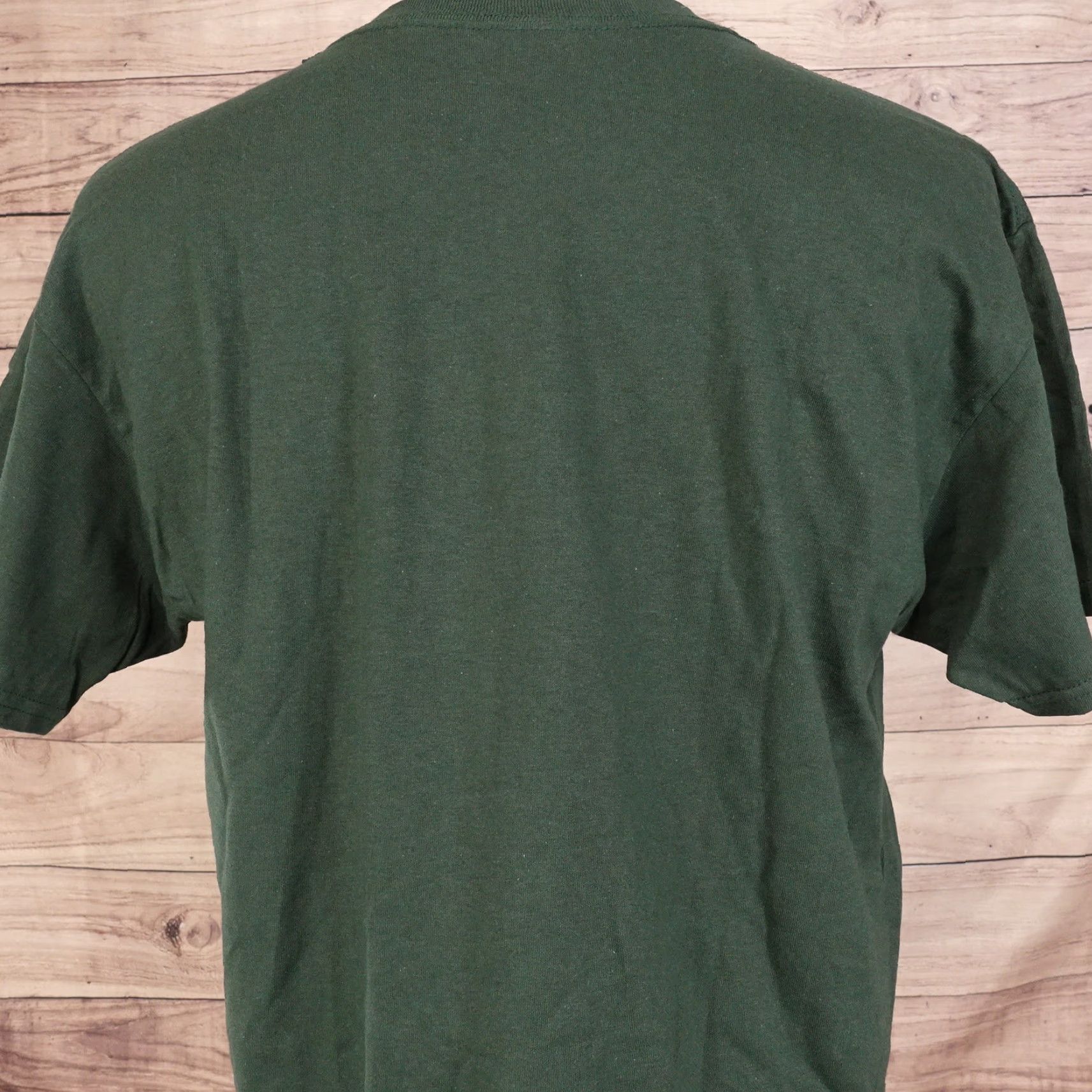 Gildan VINTAGE Unisex Cotton T-Shirt Size Large Green Italy Italy Wine Walk St Louis MO 90s Size US L / EU 52-54 / 3 - 4 Thumbnail
