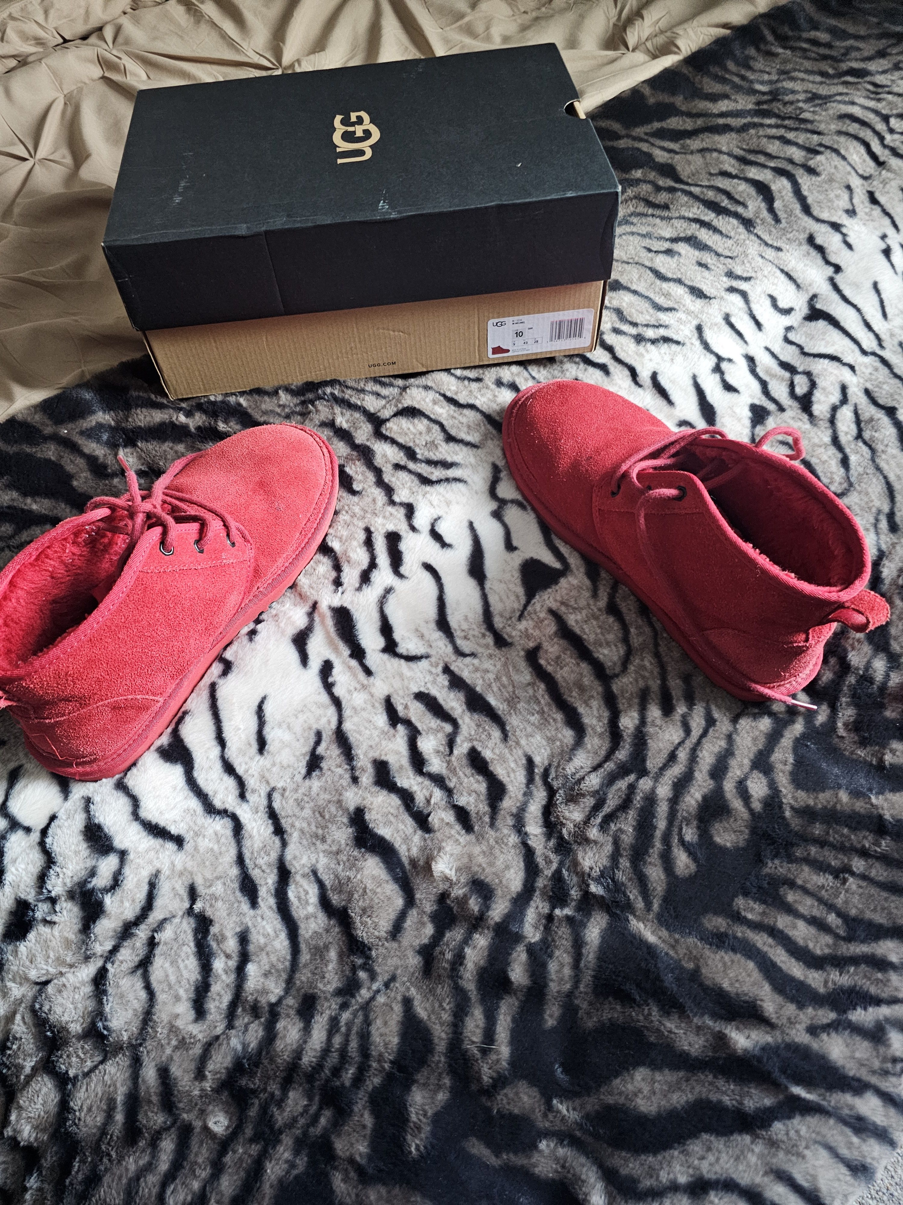 Ugg RED Ugg Men's Boots Size US 10 / EU 43 - 8 Thumbnail