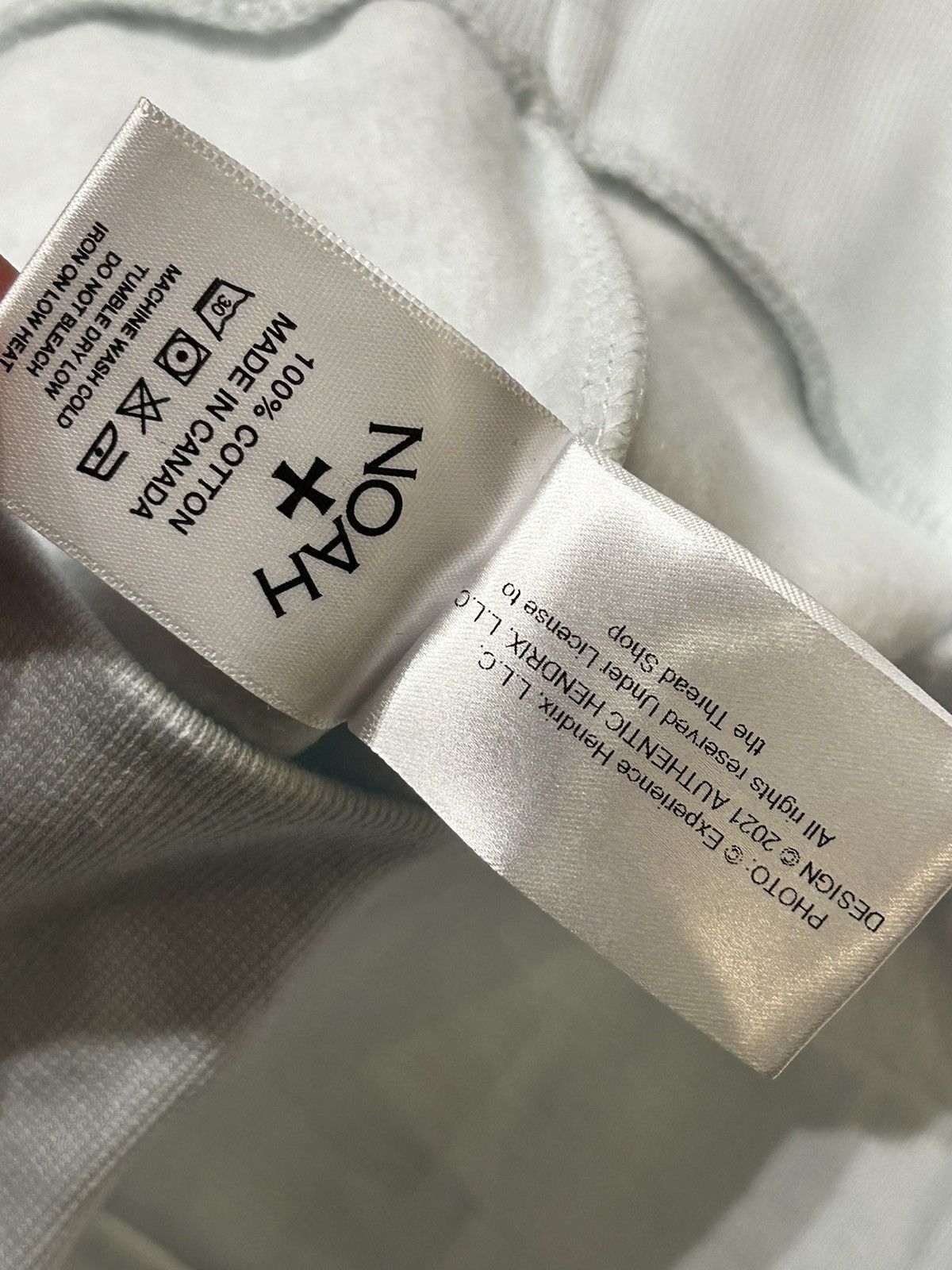 Noah Noah X Jimi Hendrix Gods Made Love Crewneck Size US XXL / EU 58 / 5 - 5 Thumbnail