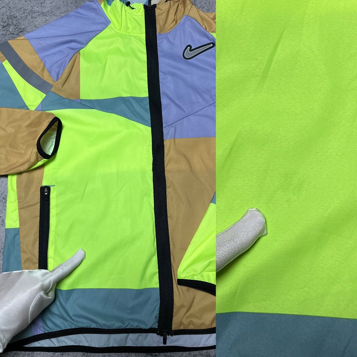 Nike Nike Wild Run Patchwork Set Jacket + Shorts Suit Size US M / EU 48-50 / 2 - 5 Thumbnail