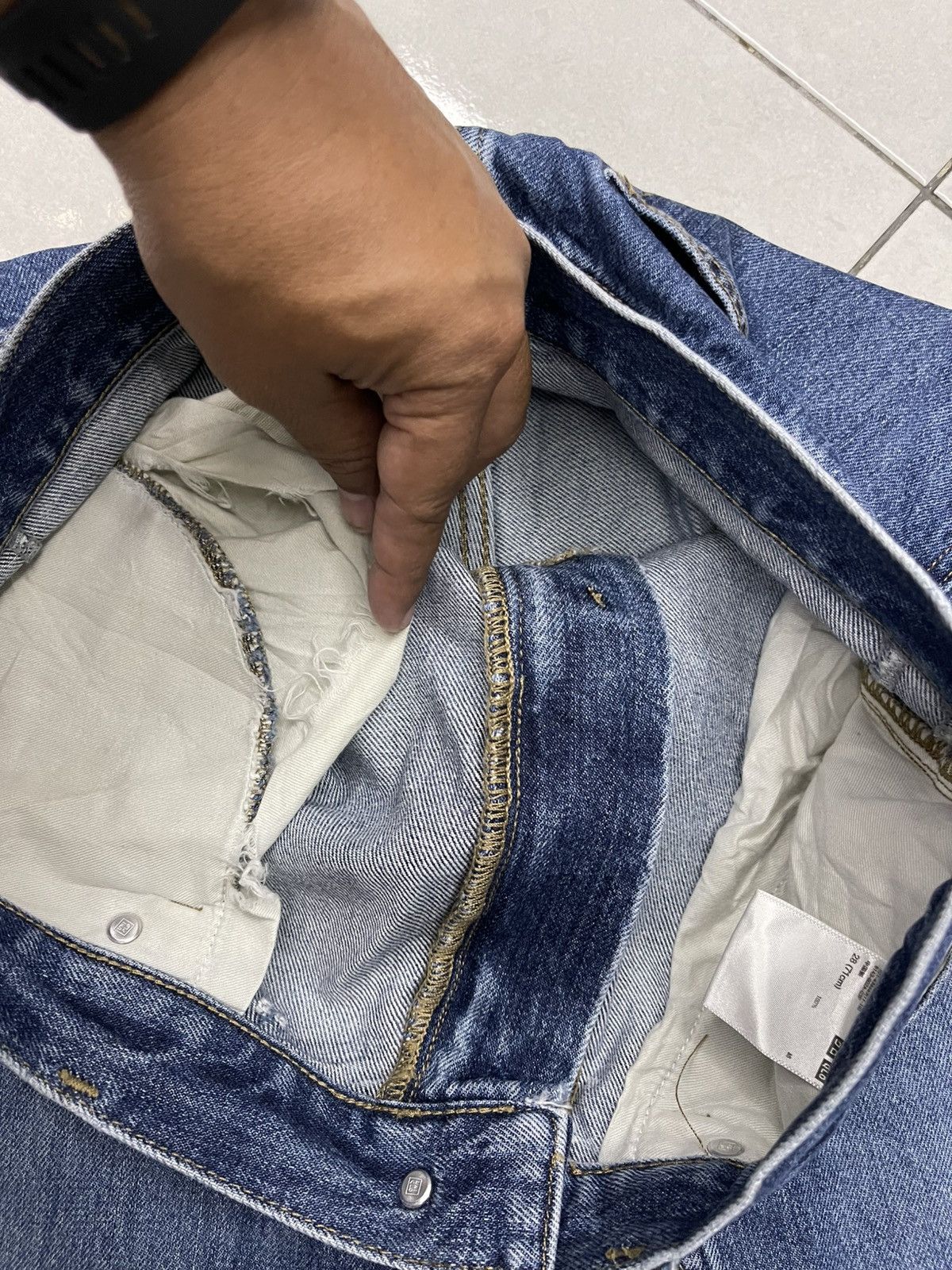 Lemaire × Uniqlo Uniqlo Lemaire Denim Size US 28 / EU 44 - 7 Thumbnail