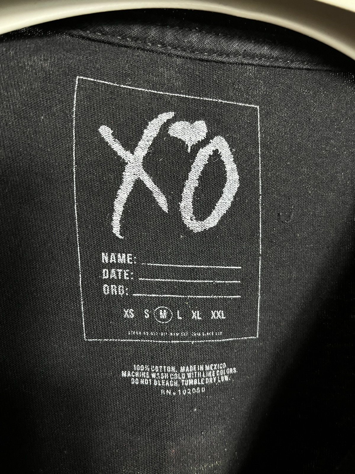 The Weeknd XO The Weeknd Kiss Land 5 Year Anniversary Long Sleeve Black Size US M / EU 48-50 / 2 - 8 Thumbnail