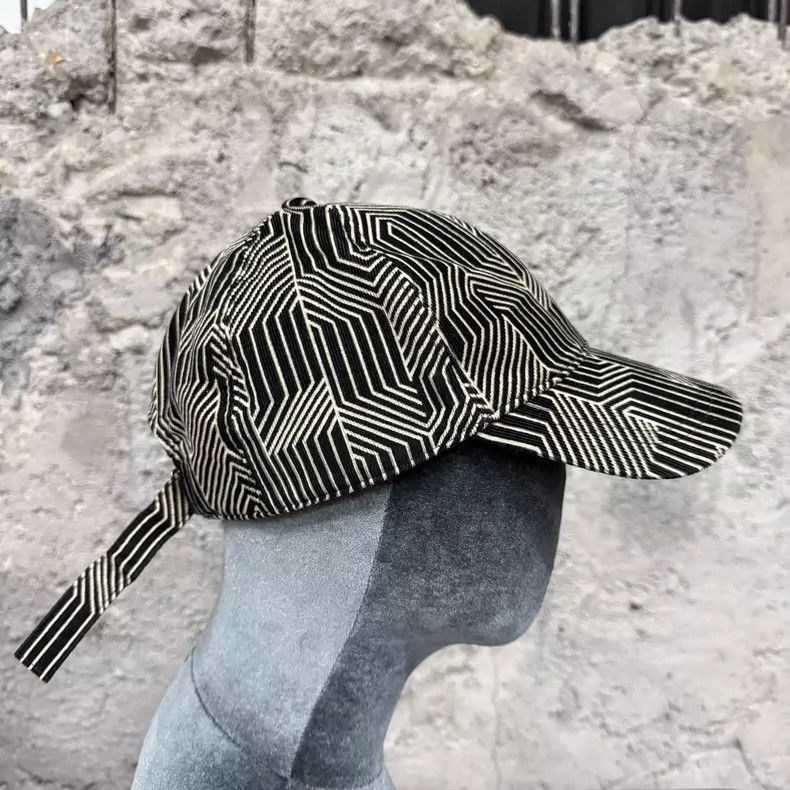 Saint Laurent Paris Saint Laurent Patterned Cap Hat-2507 Size ONE SIZE - 1 Thumbnail