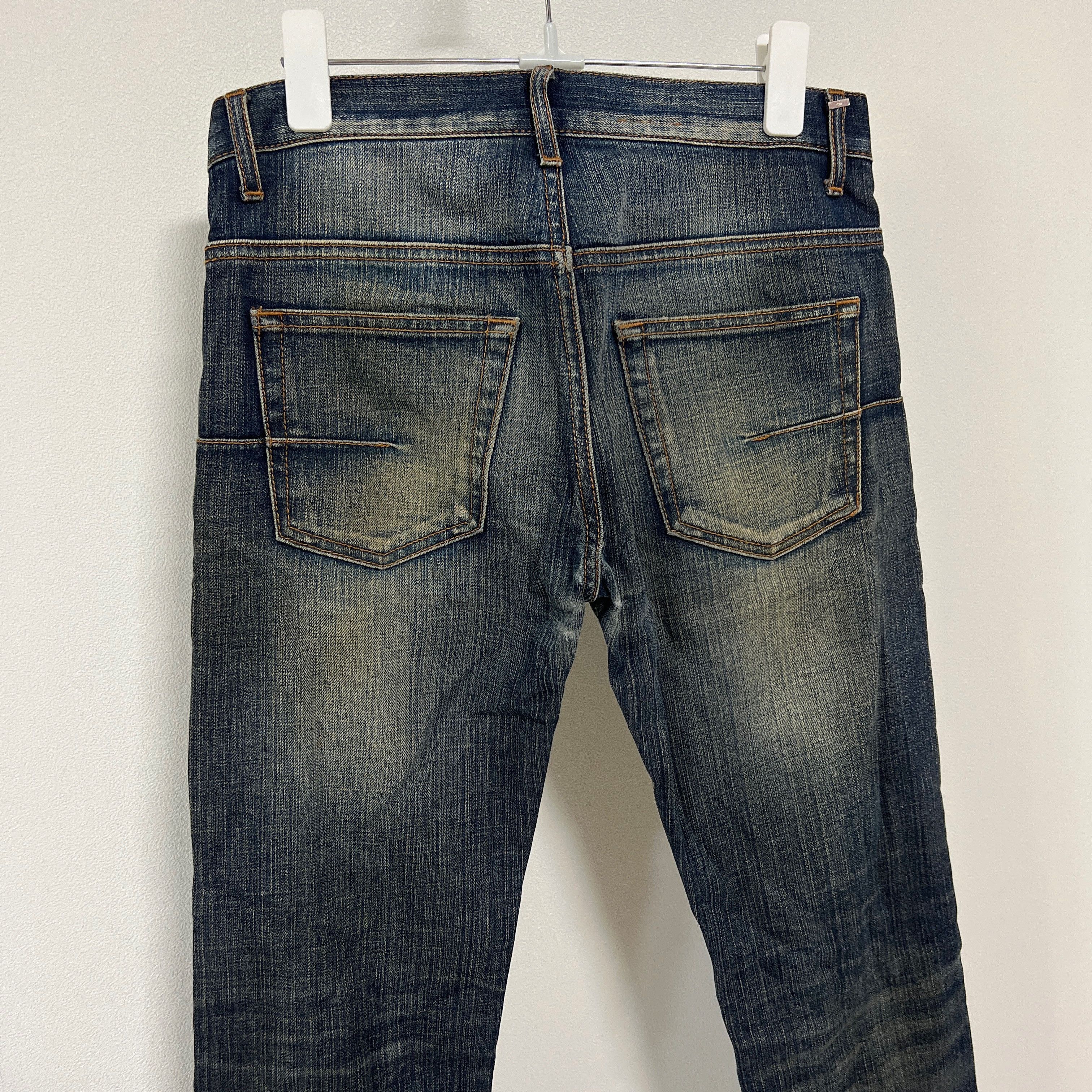 Dior Dior Homme FW11 Jake Denim Jeans 17.5bas Size US 27 - 5 Thumbnail