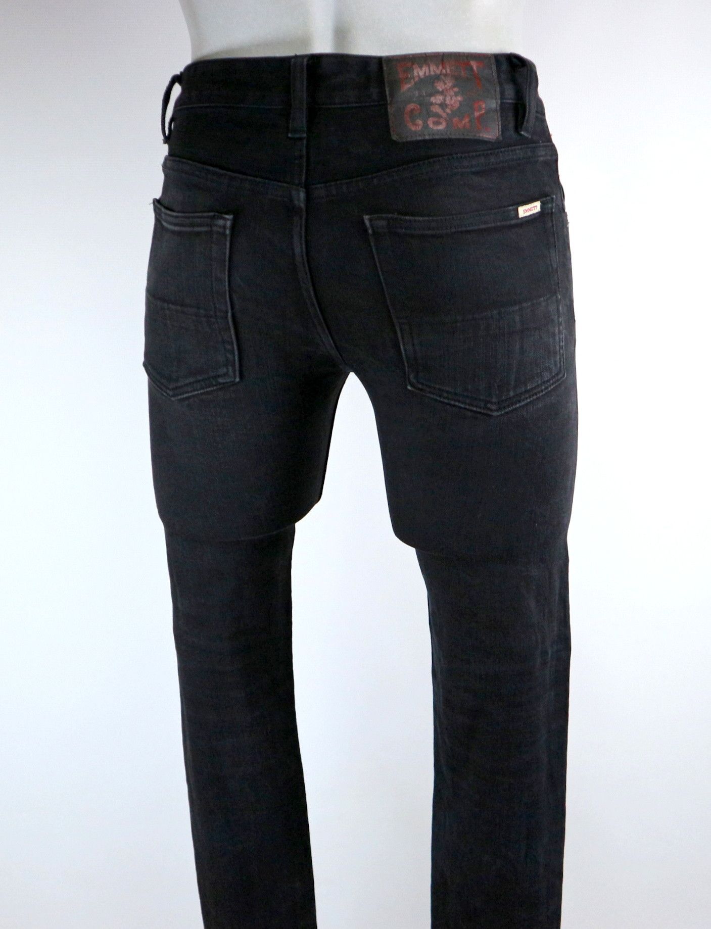 Emmett Emmett Joe Skinny Selvedge Denim Jeans W30 L32 Size US 30 / EU 46 - 7 Thumbnail