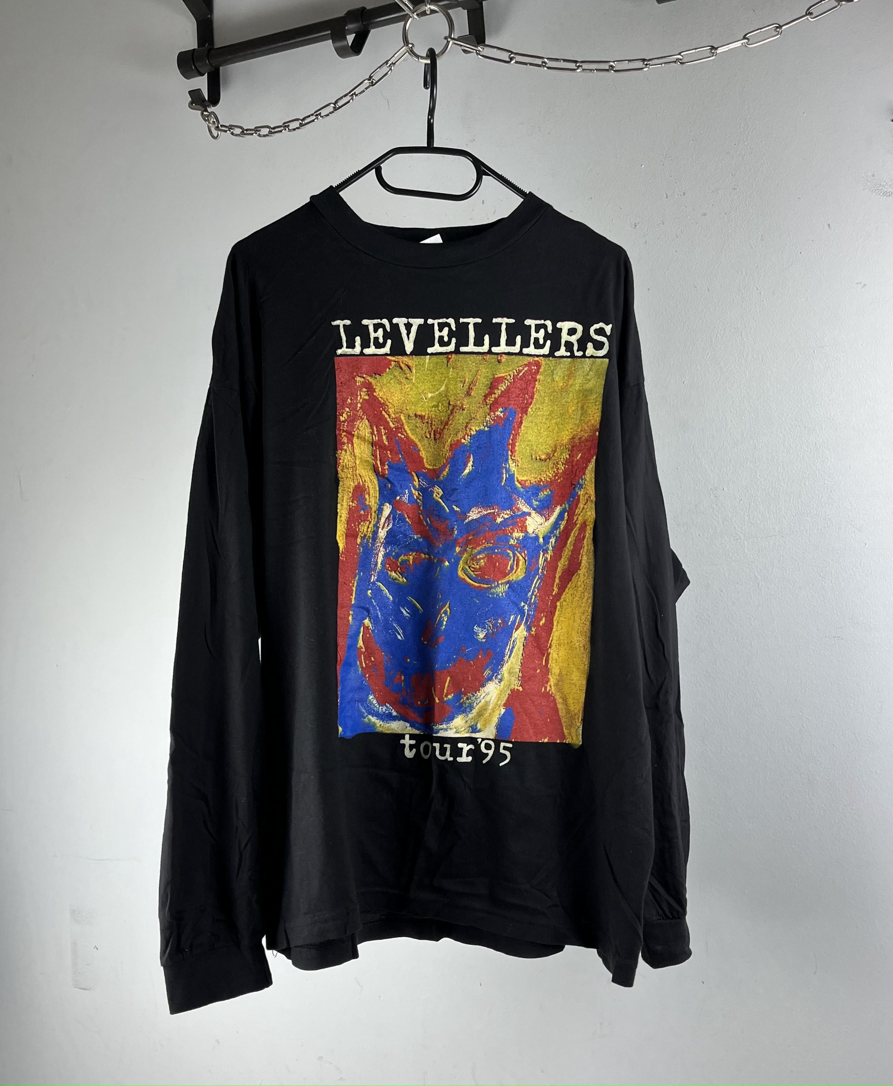 Band Tees × Vintage VERY RARE! The Levellers Subvert 1996 Long Slleve Band Tee Size US L / EU 52-54 / 3 - 1 Thumbnail