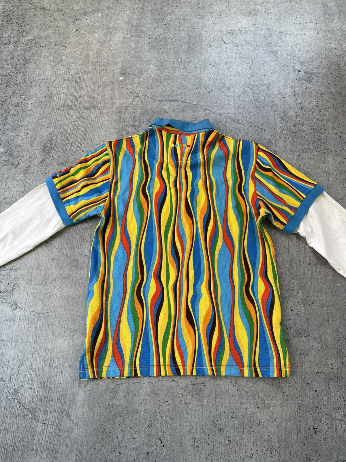 Coogi Mens Coogi Polo Long Sleeve Rugby Shirt Size M Size US M / EU 48-50 / 2 - 8 Thumbnail