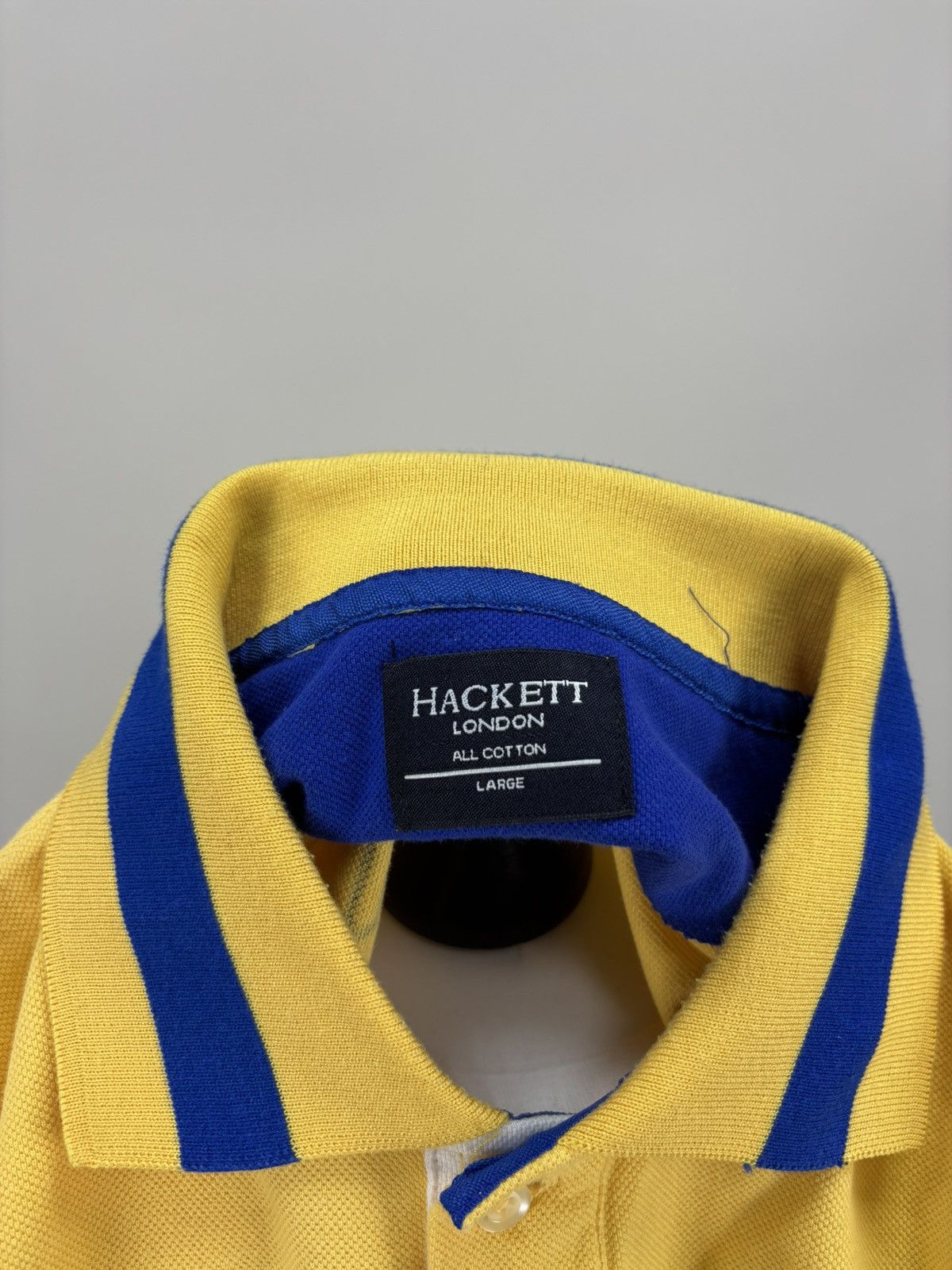 Hackett Mens t shirt Hackett Aston Martin Size M Color Yellow Size US M / EU 48-50 / 2 - 9 Thumbnail