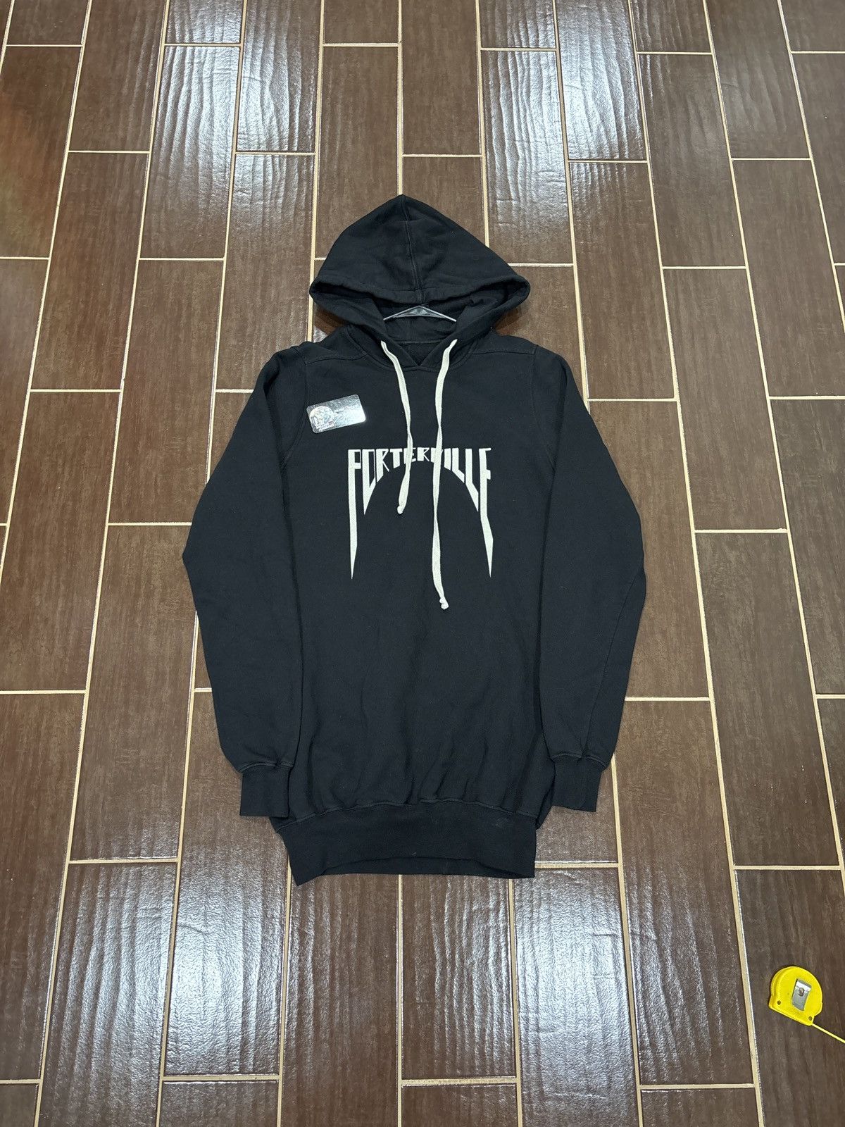 Rick Owens USED Rick Owens Porterville Hoodie Black Pearl Size Small Size US S / EU 44-46 / 1 - 1 Thumbnail