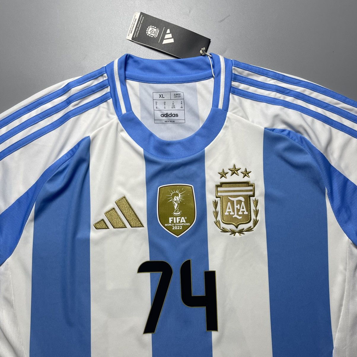 Adidas ARGENTINA ADIDAS 2024 FOOTBALL SOCCER HOME JERSEY Size US XL / EU 56 / 4 - 4 Thumbnail