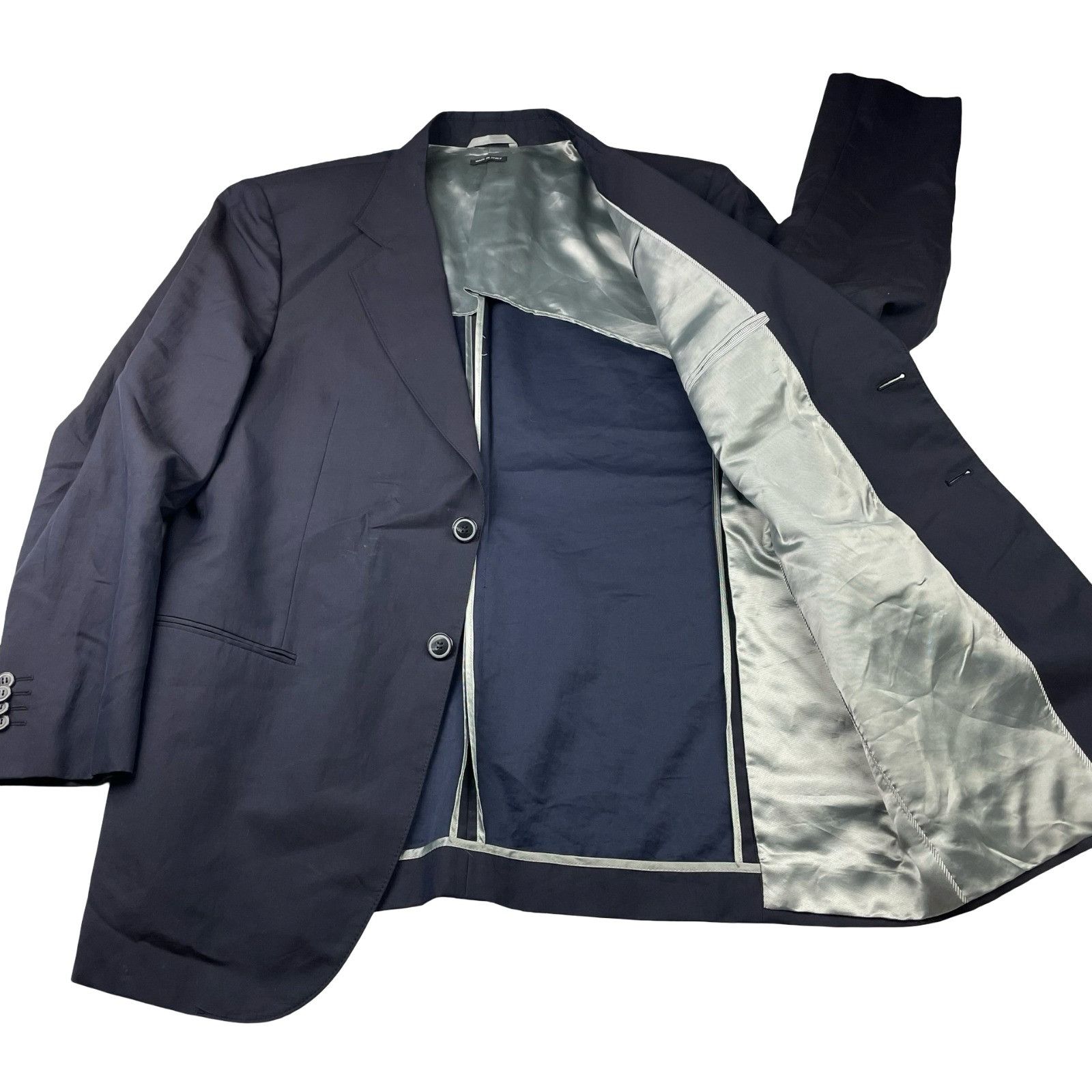 Giorgio Armani Giorgio Armani Black Label Men's Slim Fit 2-Button Blazer Na Size 46R - 3 Thumbnail