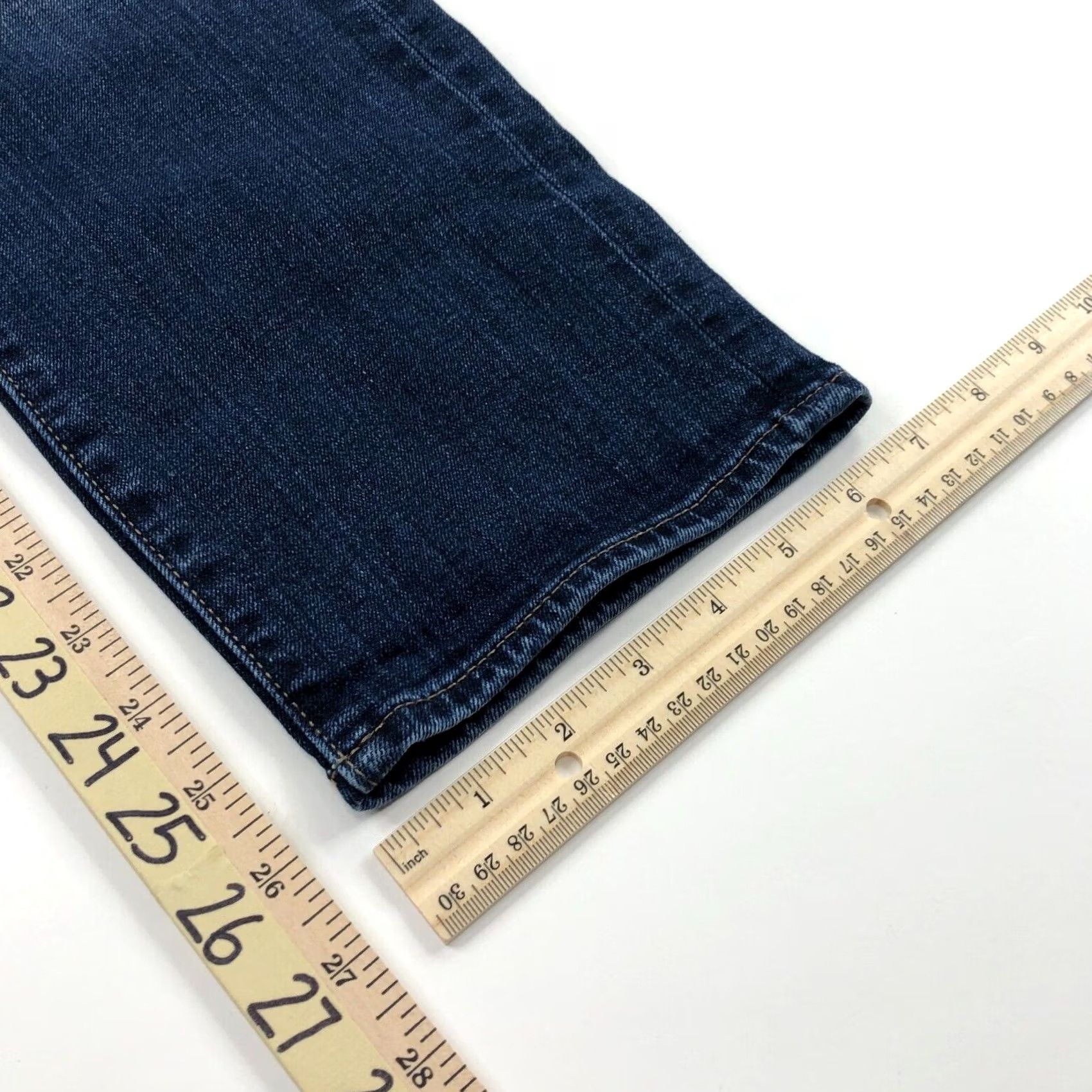 Lucky Brand Lucky Brand Sweet Crop Denim Jeans Shirt? Mid Rise 29W 26L Blue 5-Pocket Regular Womens Jeans Size 28" / US 6 / IT 42 - 5 Thumbnail