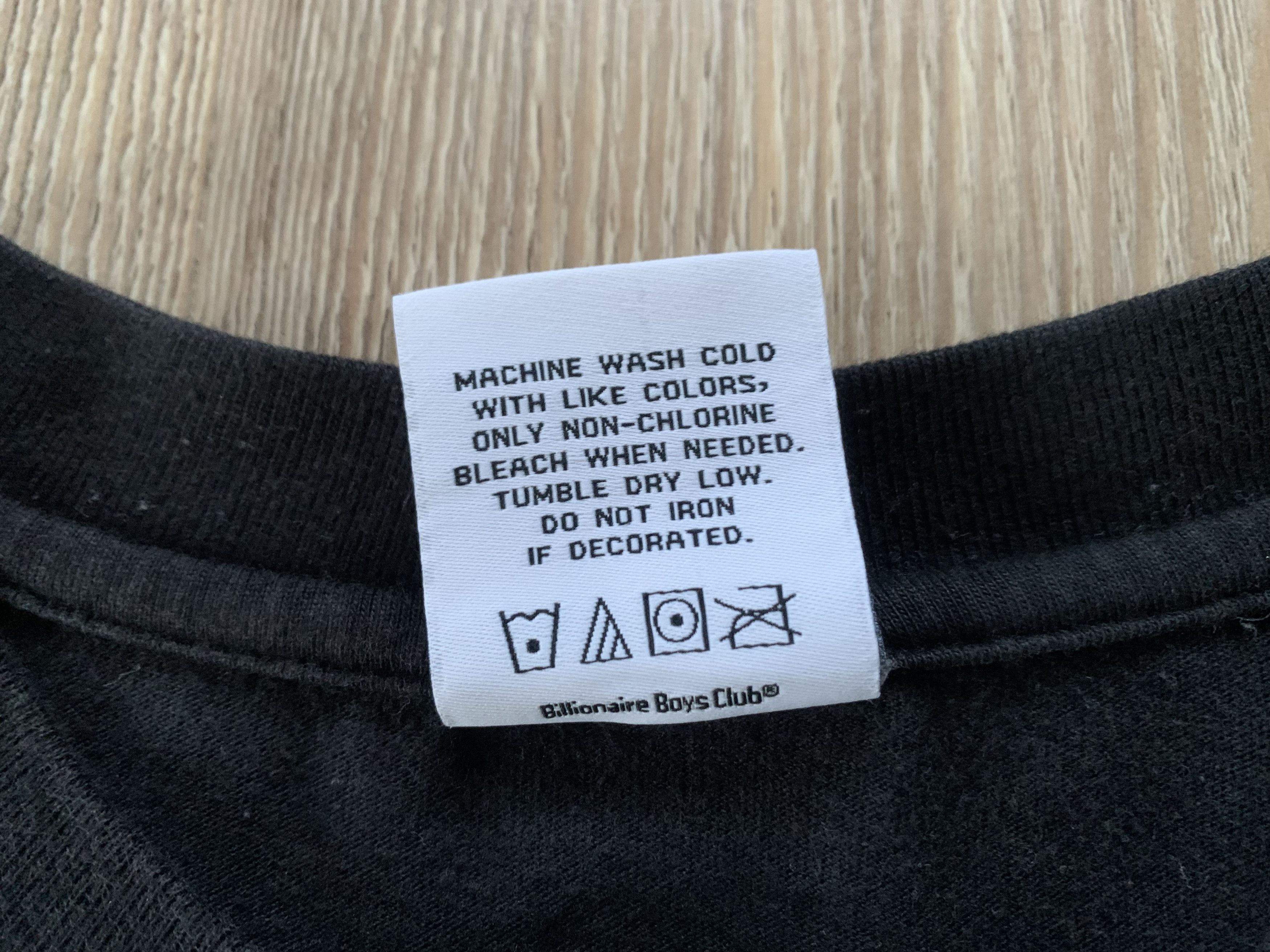 Billionaire Boys Club Billionaire Boys Club Mini Logo Black T Shirt Size US M / EU 48-50 / 2 - 8 Thumbnail