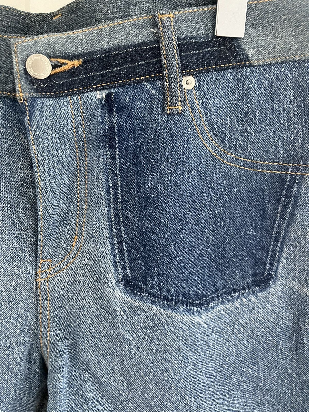 Japanese Brand NOVE Made in Japan Japan Reconstructed Jeans Size US 34 / EU 50 - 2 Thumbnail