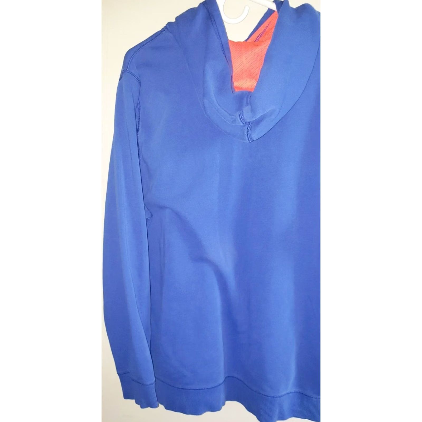 Under Armour Under Armour Mens 1/4 Zip Hoodie Blue Orange Logo XL Loose Fit - Condition Excellent Size US M / EU 48-50 / 2 - 7 Thumbnail