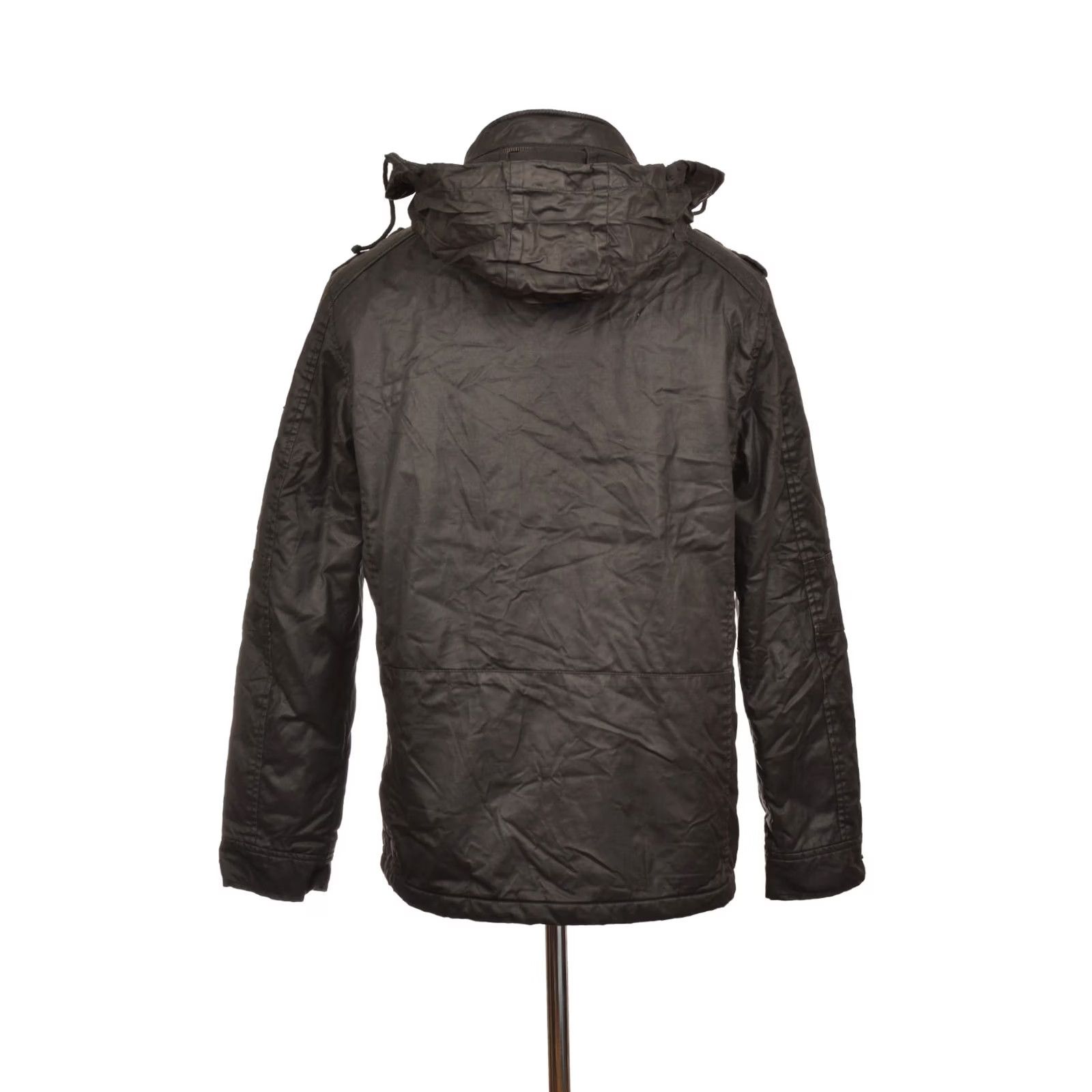 Schott DDP Schott NYC Marlon Wax Jacket L Jacket Men Black Military Shaft 100% Cotton Size US L / EU 52-54 / 3 - 5 Thumbnail