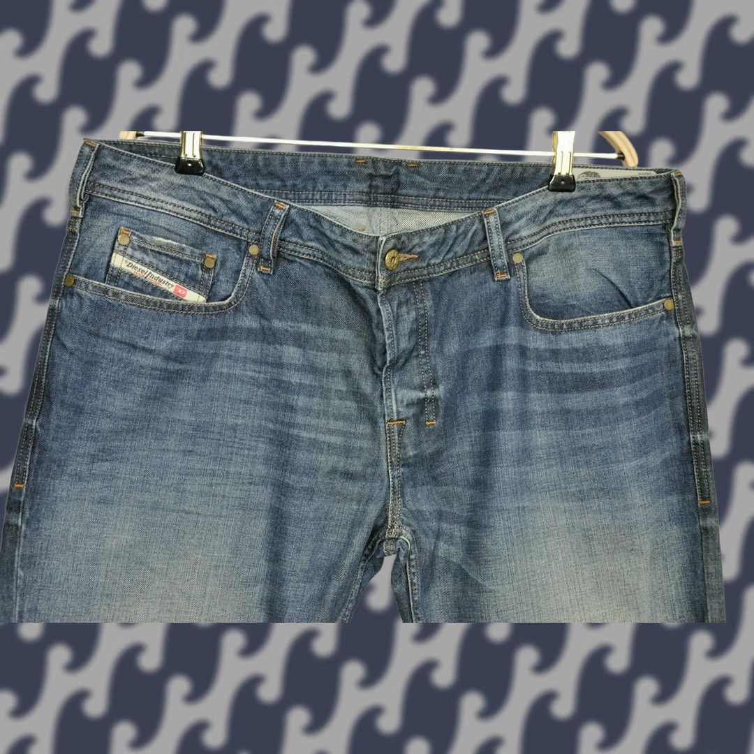 Diesel DIESEL ZATINY Regular-Bootcut Jeans 38W/L30 Men Blue 5-Pocket Denim Cotton Vintage No N/A Size US 38 / EU 54 - 1 Thumbnail