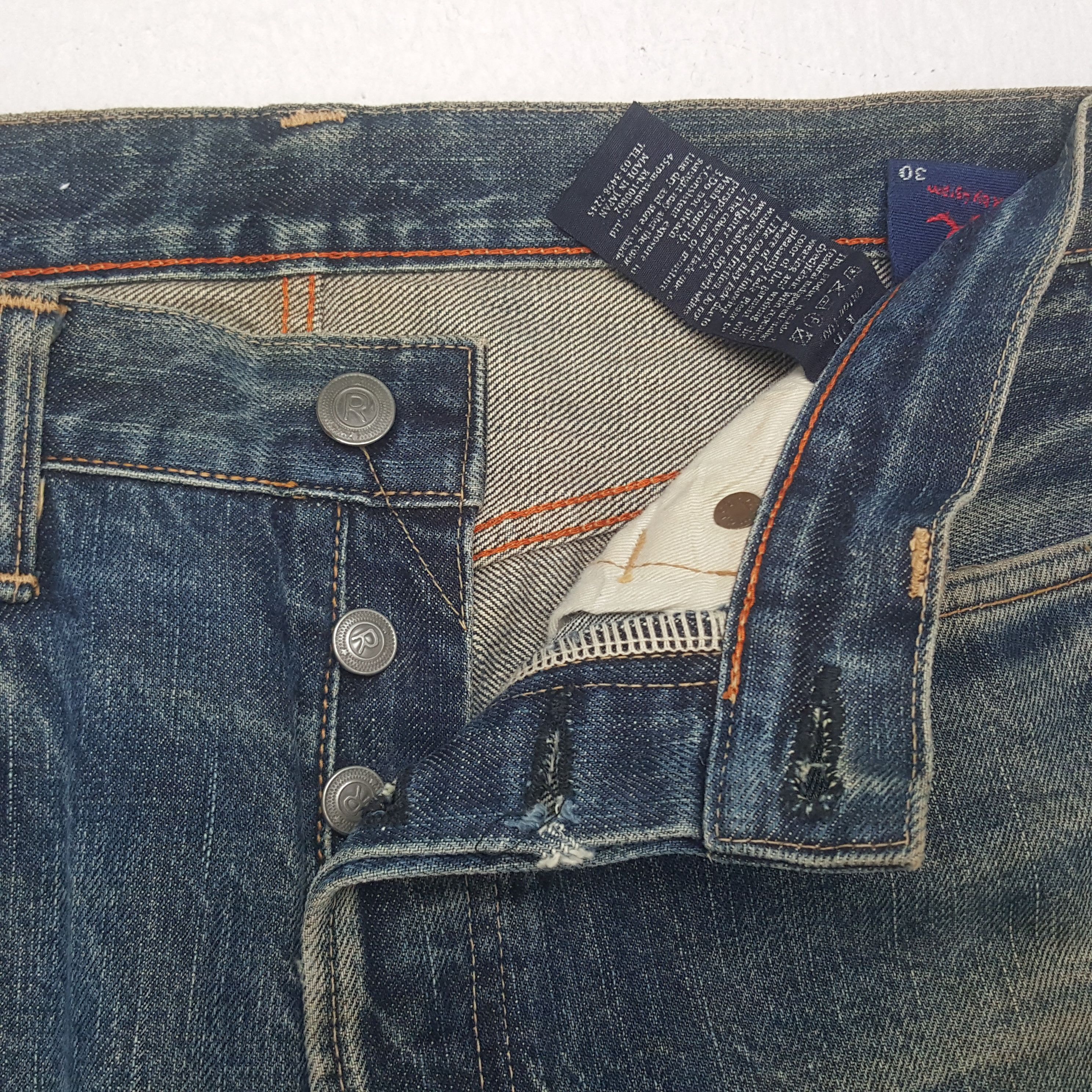 45rpm × Japanese Brand × Vintage Vintage 45rpm Japanese Denim Jeans Size US 30 / EU 46 - 12 Thumbnail