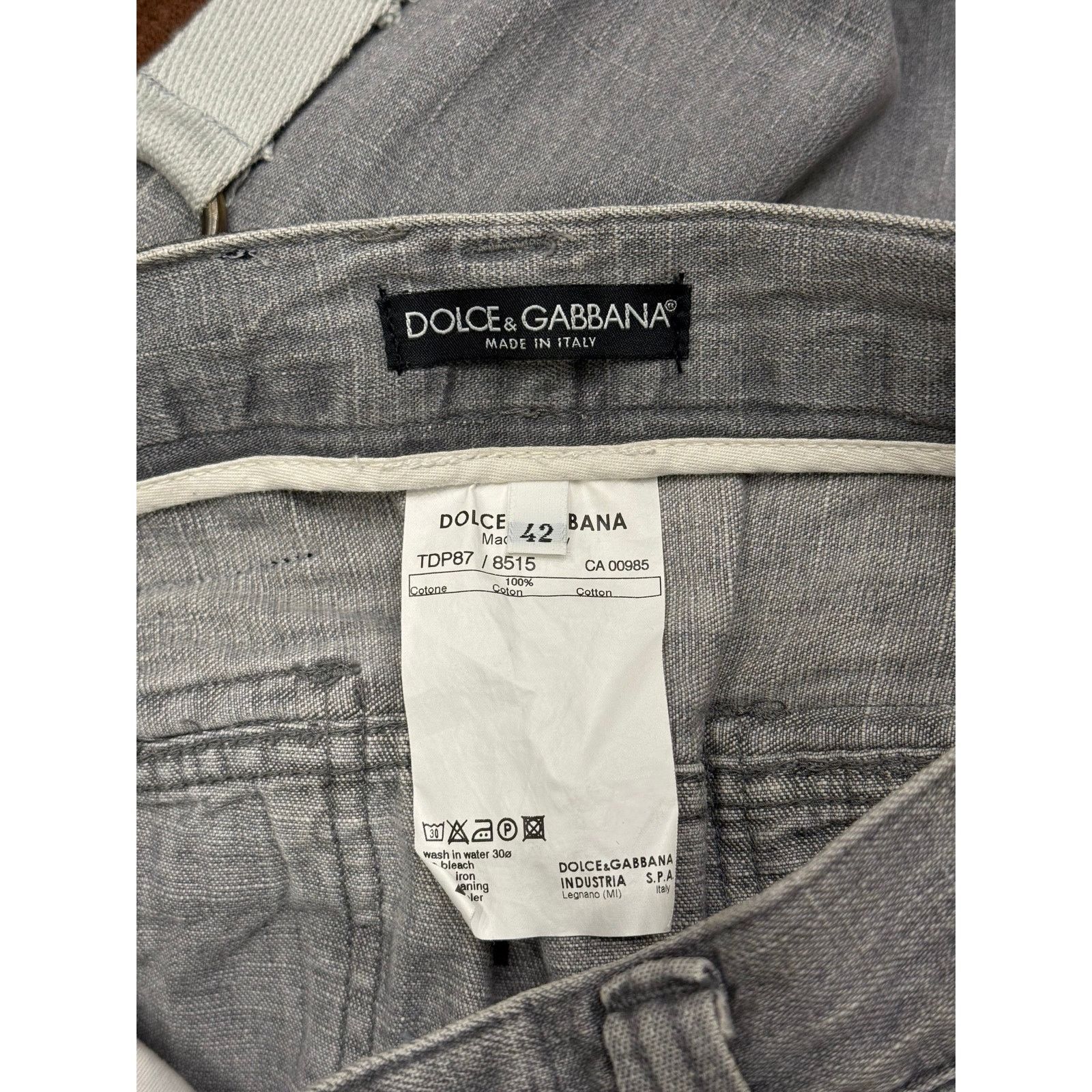 Dolce & Gabbana A/W2003 Dolce & Gabbana bondage parachute pants Size 26" / US 2 / IT 38 - 10 Thumbnail