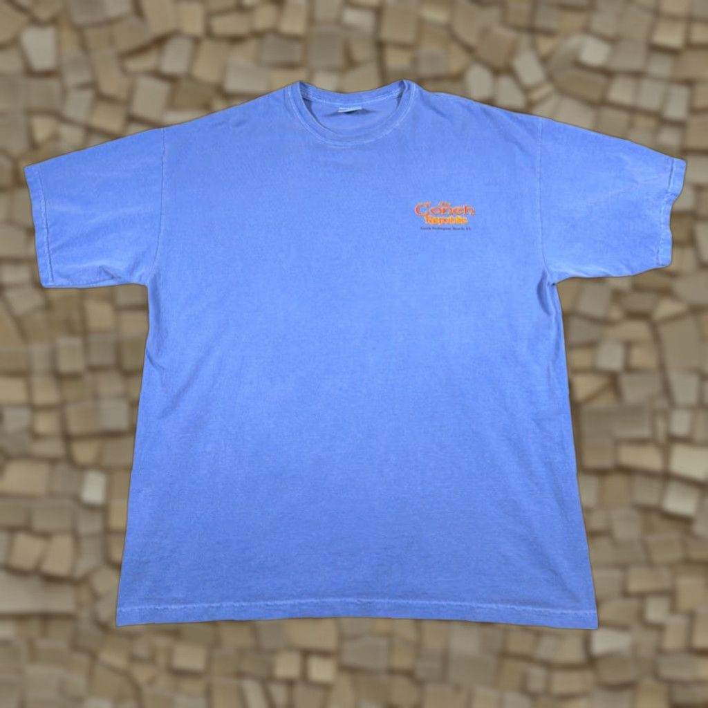 Comfort Colors Conch Republic Shirt Adult 2XL Blue Florida Iguana Lizard Drinks Souvenir Shirt Size US XXL / EU 58 / 5 - 1 Thumbnail