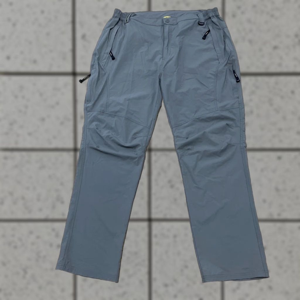 Vintage OutdoorSports Cargo Pants Men 2XL Hiking Straight Taper Pants Gray Athleisure Outdoor 2XL Mens Size US 39 - 1 Thumbnail