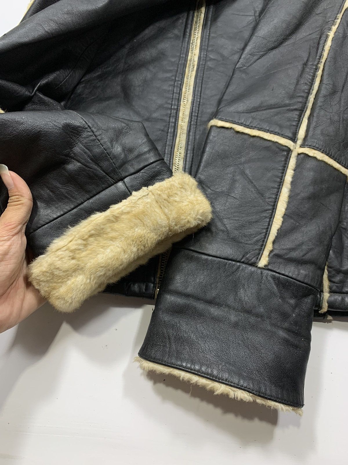 KMRii IFSIXWASNINE LGB leather jacket″ 【公式通販】