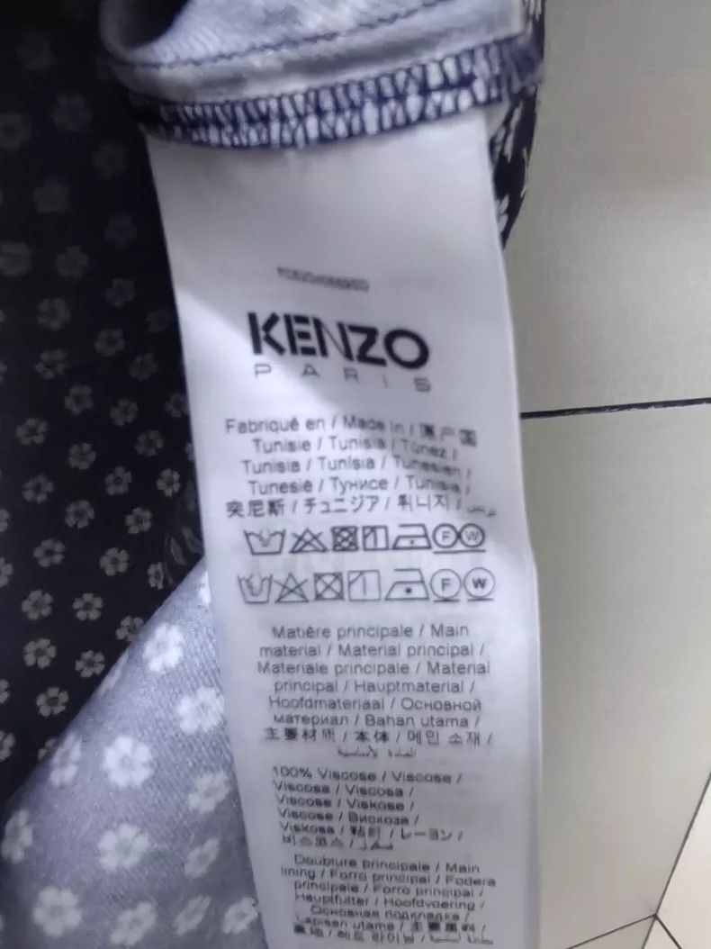 Kenzo KENZO Vintage half-sleeve poppy shirt Size XS / US 0-2 / IT 36-38 - 5 Thumbnail