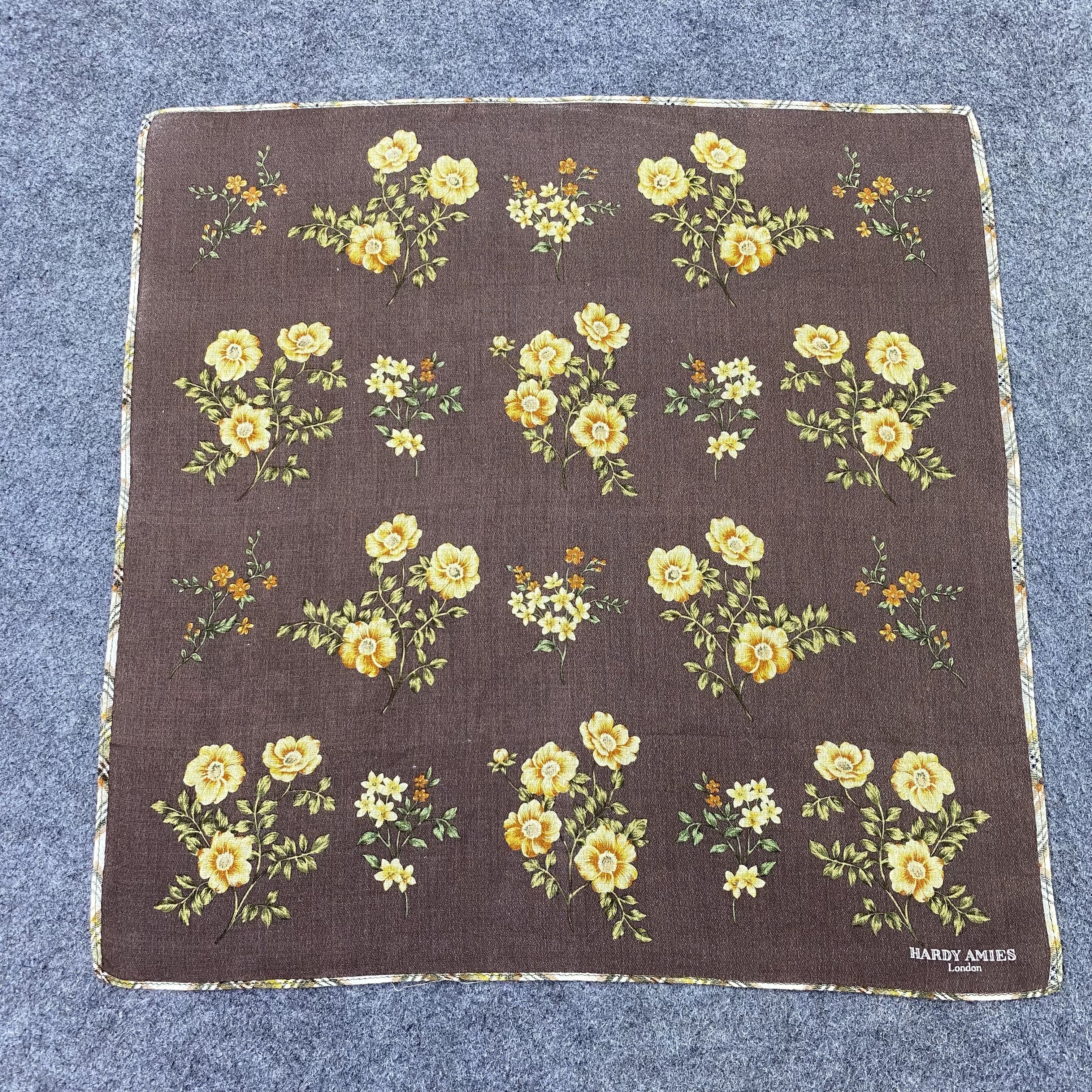 Hardy Amies Hardy Amies Handkerchief Neckerchief Bandana-B1588 Size ONE SIZE - 3 Thumbnail