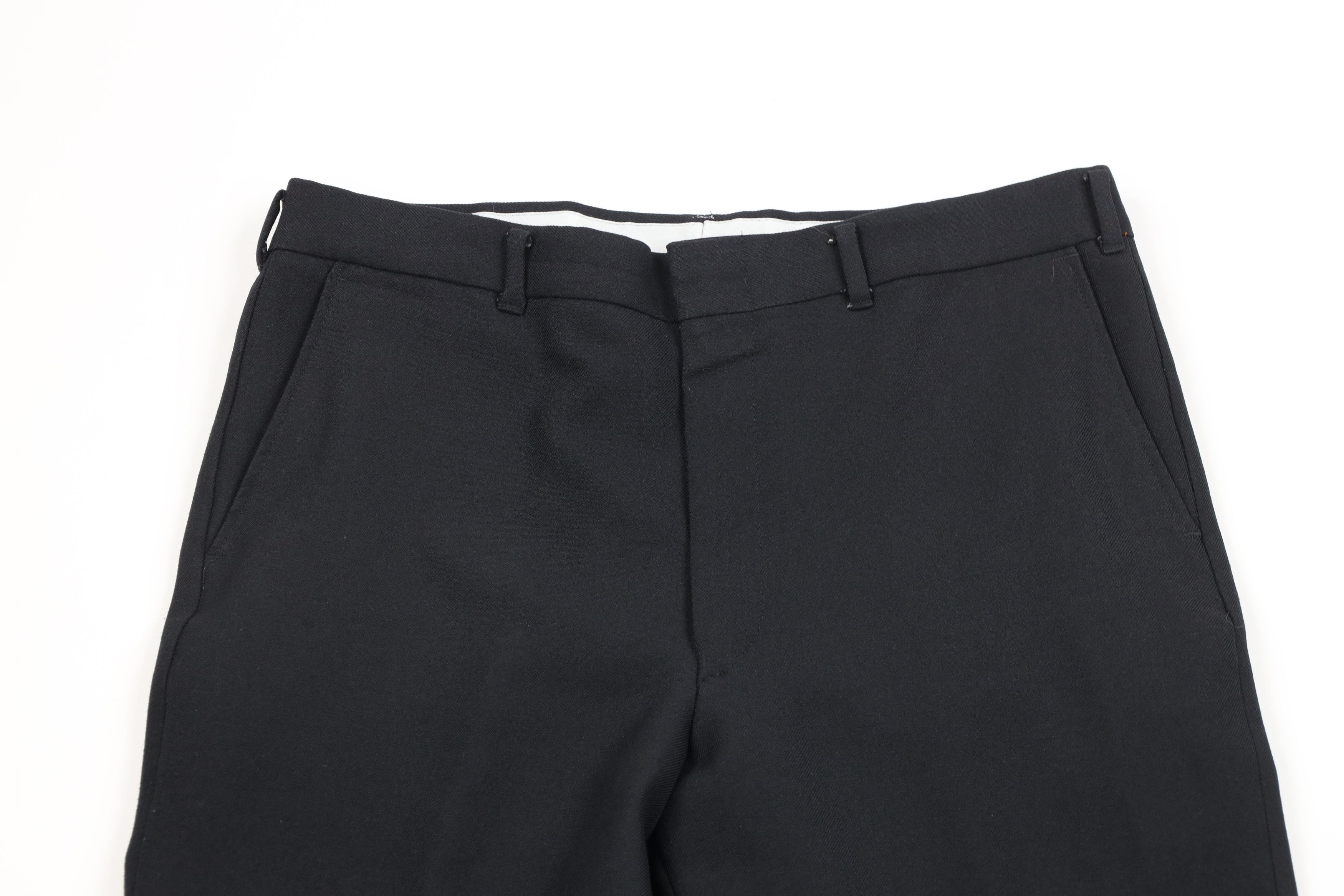 Vintage Vintage 70s Streetwear Bell Bottoms Chino Pants Black USA Size US 34 / EU 50 - 2 Thumbnail