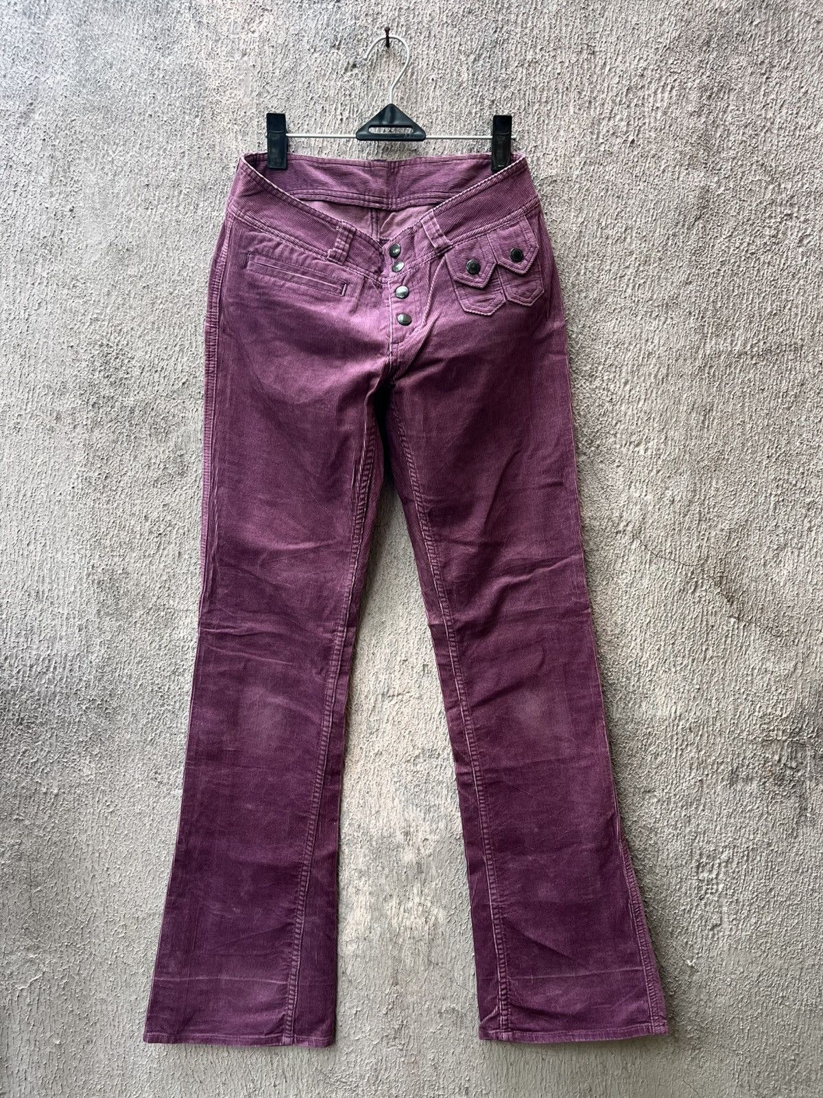 Hysteric Glamour Hysteric Glamour Corduroy Flared Pant Size US 27 - 1 Thumbnail