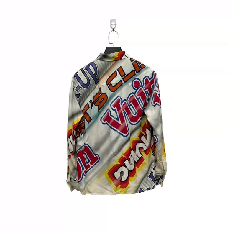 Louis Vuitton Louis Vuitton Graffiti Letter Shirt Size US M / EU 48-50 / 2 - 5 Thumbnail