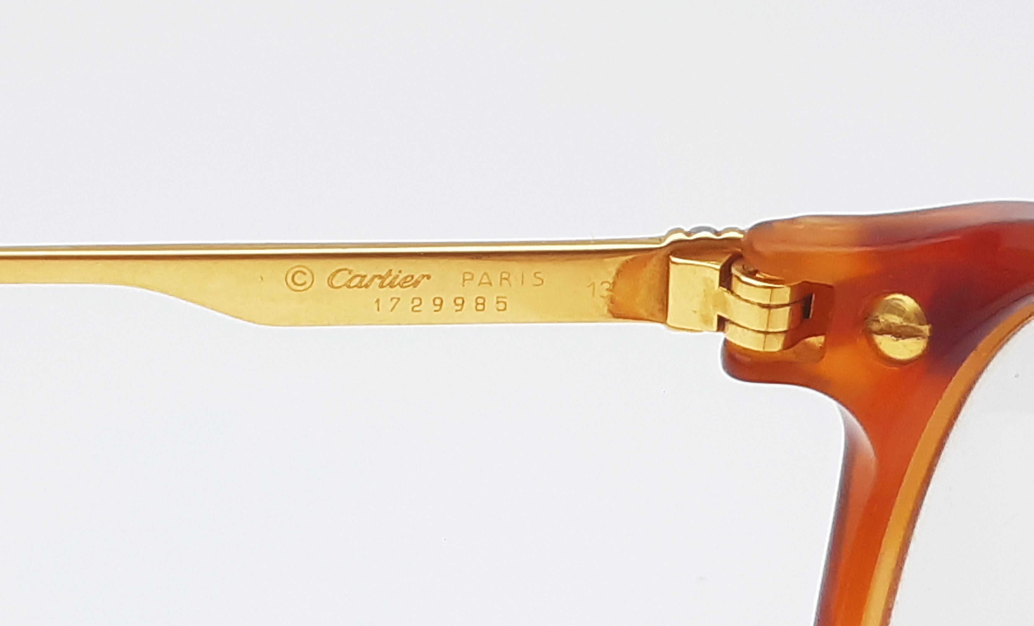 Cartier CARTIER Paris #1729985# France Eyeglasses Frame NEW Size ONE SIZE - 9 Thumbnail
