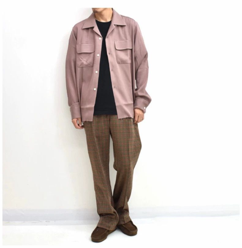 Needles Needles Pink Silk Button-Up Shirt M - dmc Size US M / EU 48-50 / 2 - 1 Thumbnail