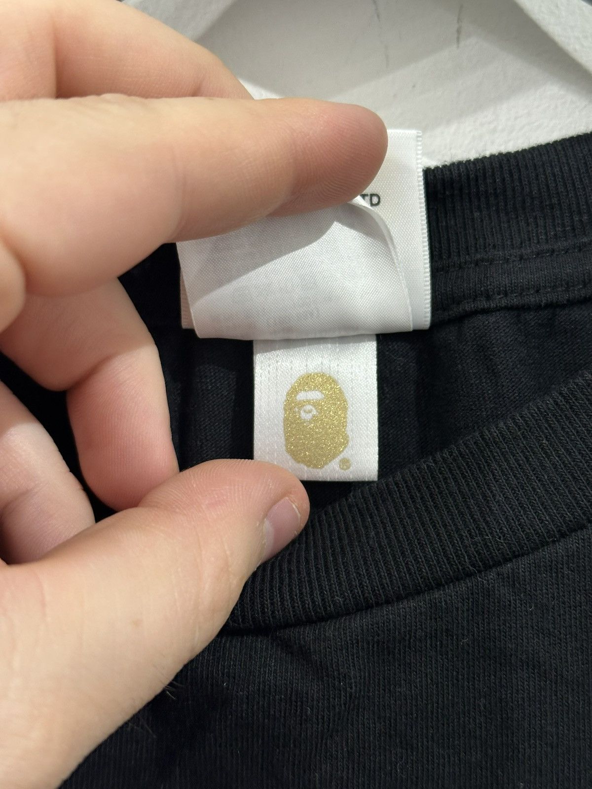 Bape BAPE 1st Camo Katakana Tee Black XL A Bathing Ape Size US XL / EU 56 / 4 - 8 Thumbnail