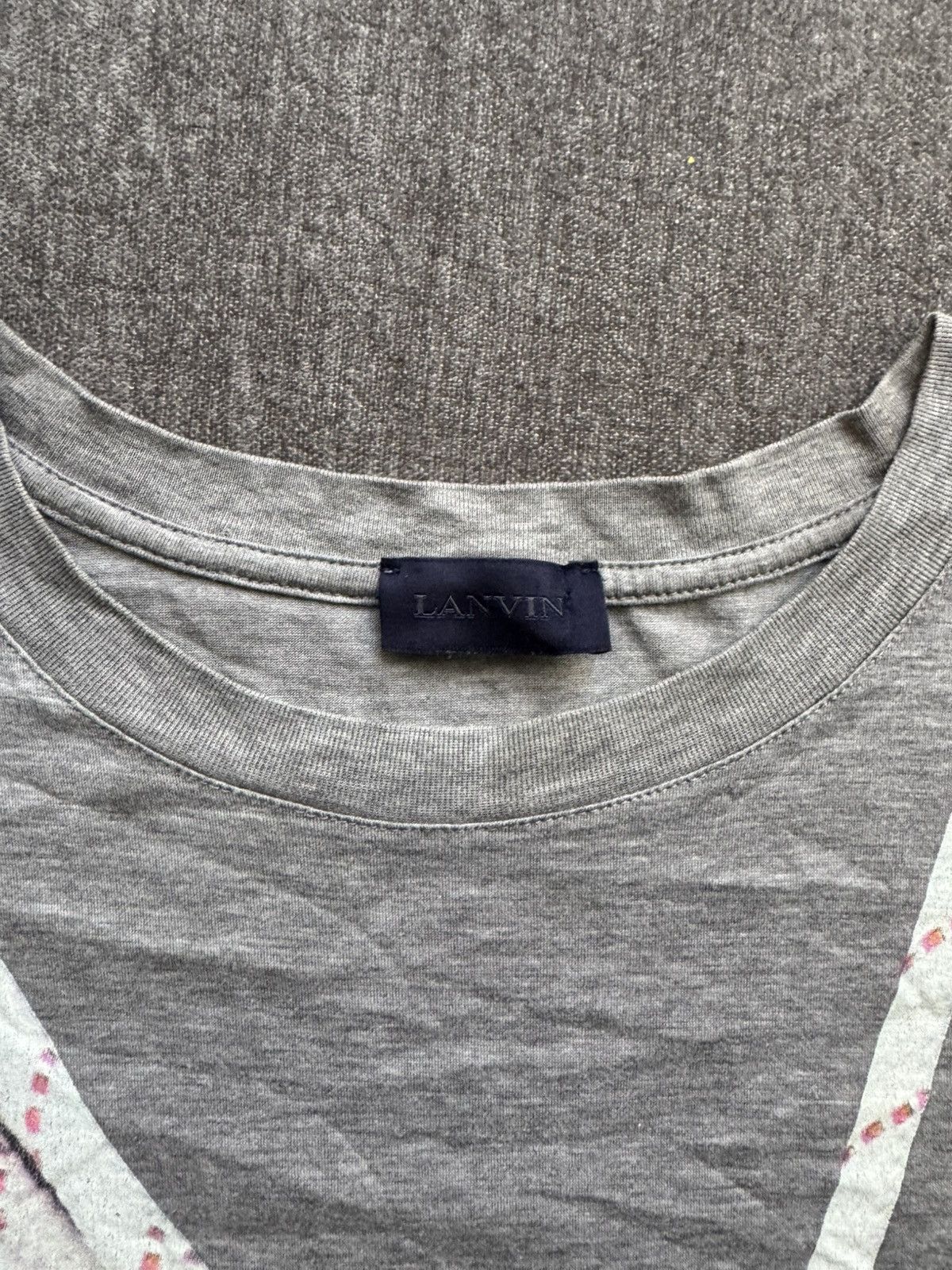 Lanvin Lanvin Rope & Carabiner Trompe-l’Oeil Graphic T-Shirt Size US L / EU 52-54 / 3 - 2 Thumbnail
