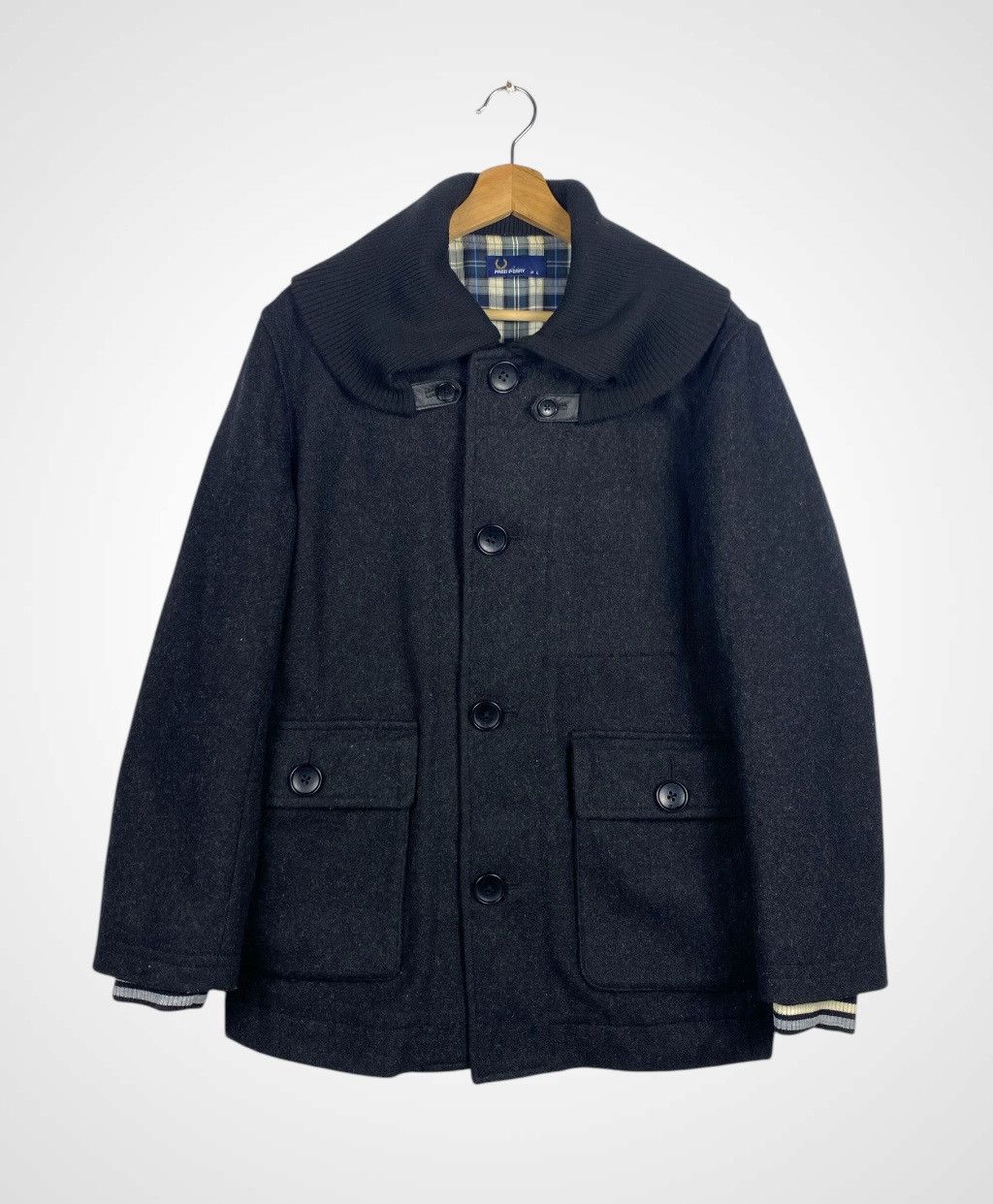 Fred Perry Rare Vintage Fred Perry Wool Jacket Size US M / EU 48-50 / 2 - 1 Thumbnail
