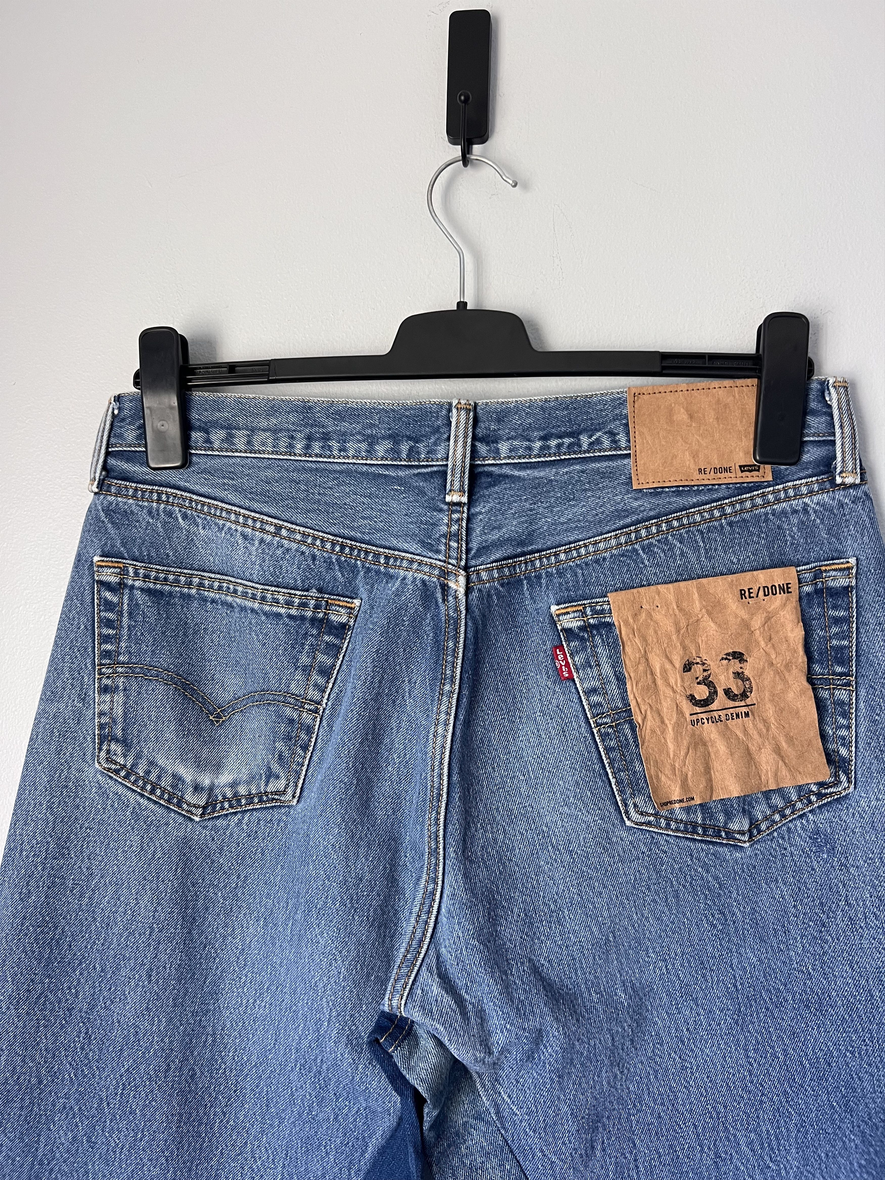 RE/DONE RE/DONE Levi's Big Boy 501 Jeans in Indigo Size US 33 - 7 Thumbnail