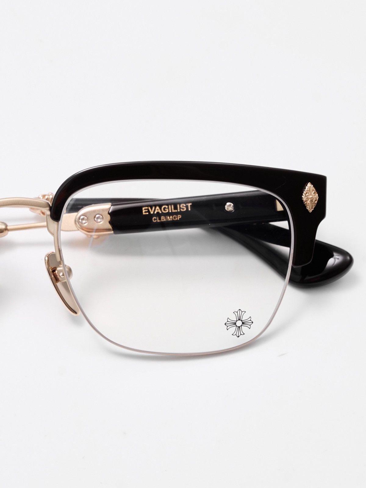 Chrome Hearts CHROME HEARTS EVAGILIST Classic Brown/Matte Gold Plated Size ONE SIZE - 9 Thumbnail