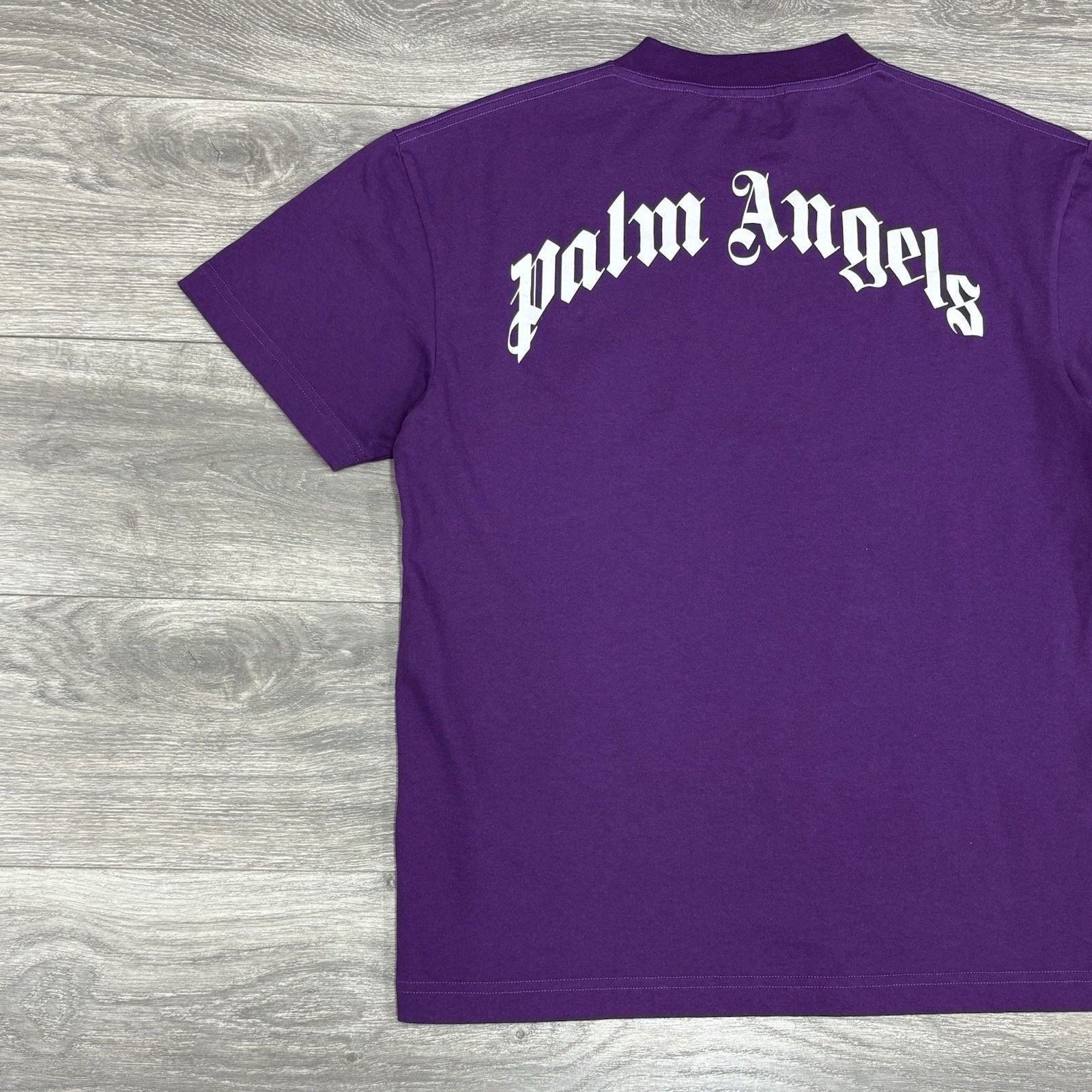 Palm Angels Palm Angels Bear Classic Tee ' Purple Brown ' | GREAT COND! Size US M / EU 48-50 / 2 - 9 Thumbnail