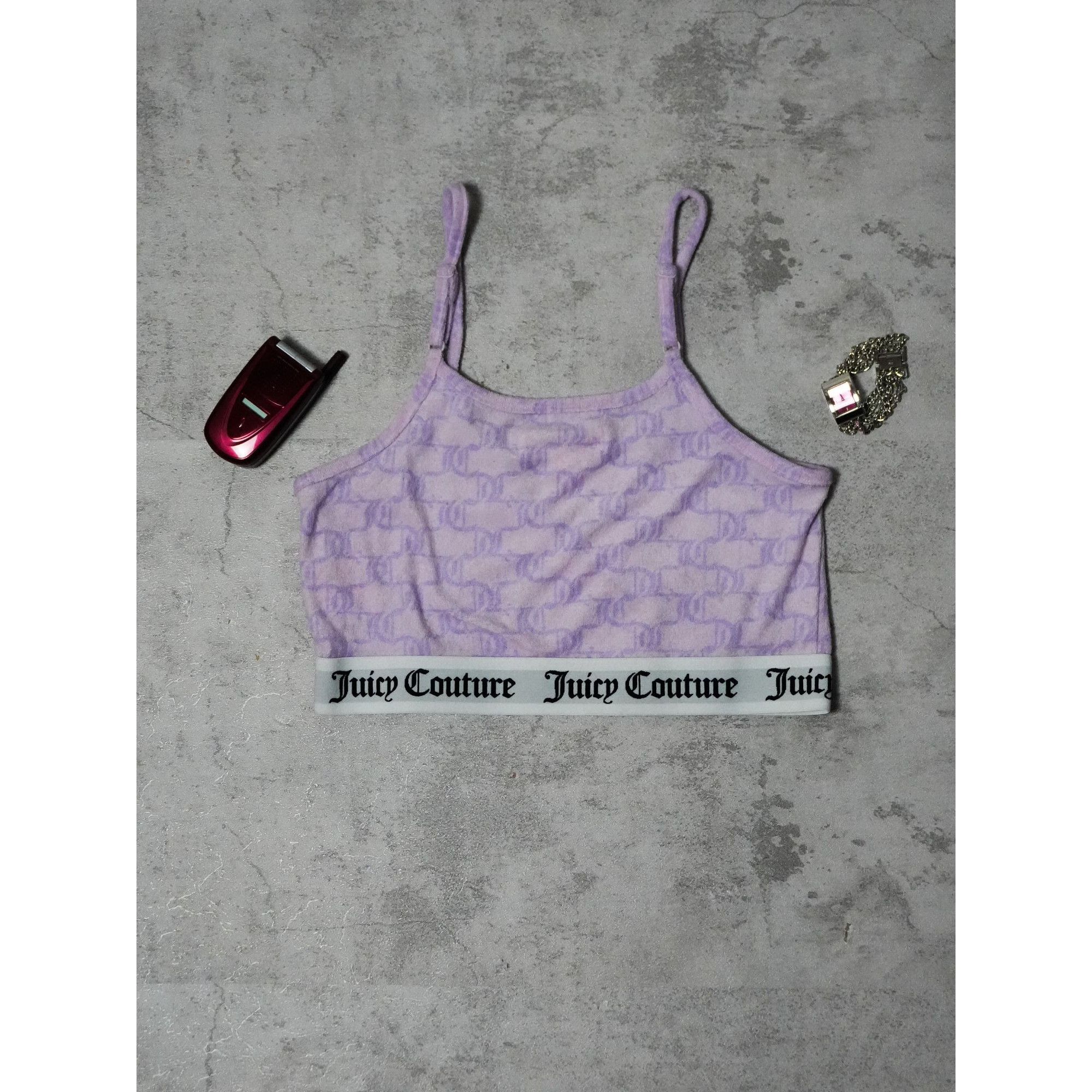 Juicy Couture Y2k Juicy Couture Bra Top Size L / US 10 / IT 46 - 2 Thumbnail