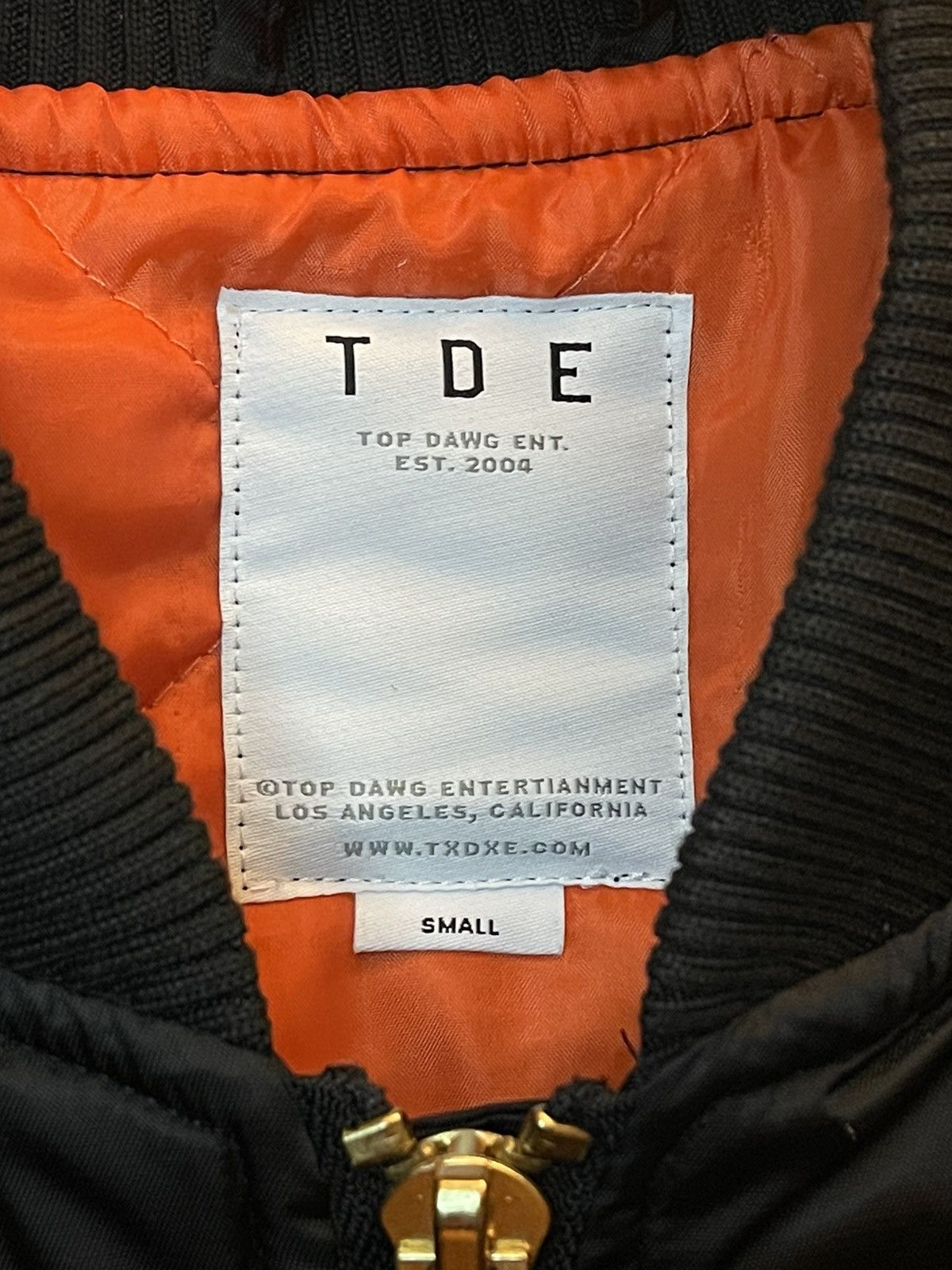 Kendrick Lamar TDE Jacket Sz S Kendrick Lamar Size US S / EU 44-46 / 1 - 3 Thumbnail