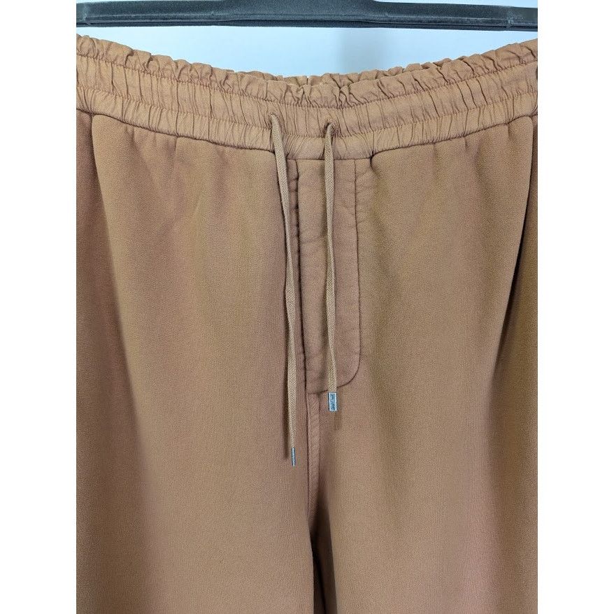 Saint Laurent Paris o1rshd1 Molleton Doux Blanchi Gots Jogging sweatpants Brown Size US 36 / EU 52 - 6 Thumbnail