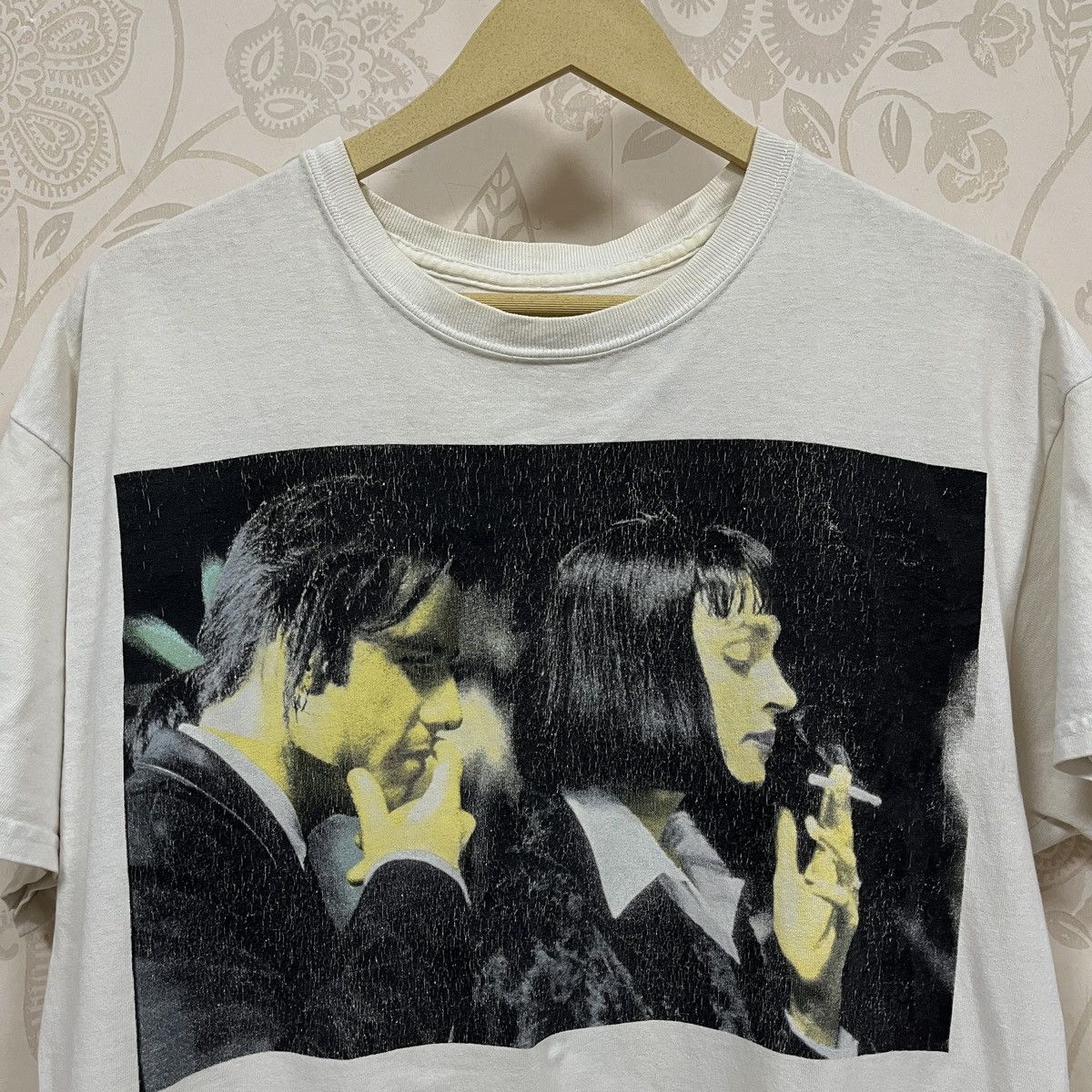 Other Pulp Fiction Movie John Travolta Uma Thurman TShirt Size US L / EU 52-54 / 3 - 20 Thumbnail