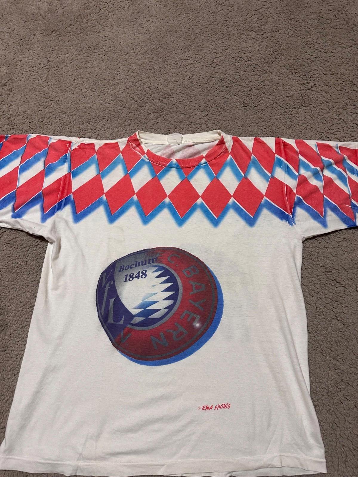 The Unbranded Brand Vintage T-Shirt Bayern Bochum Sz L Size US L / EU 52-54 / 3 - 3 Thumbnail