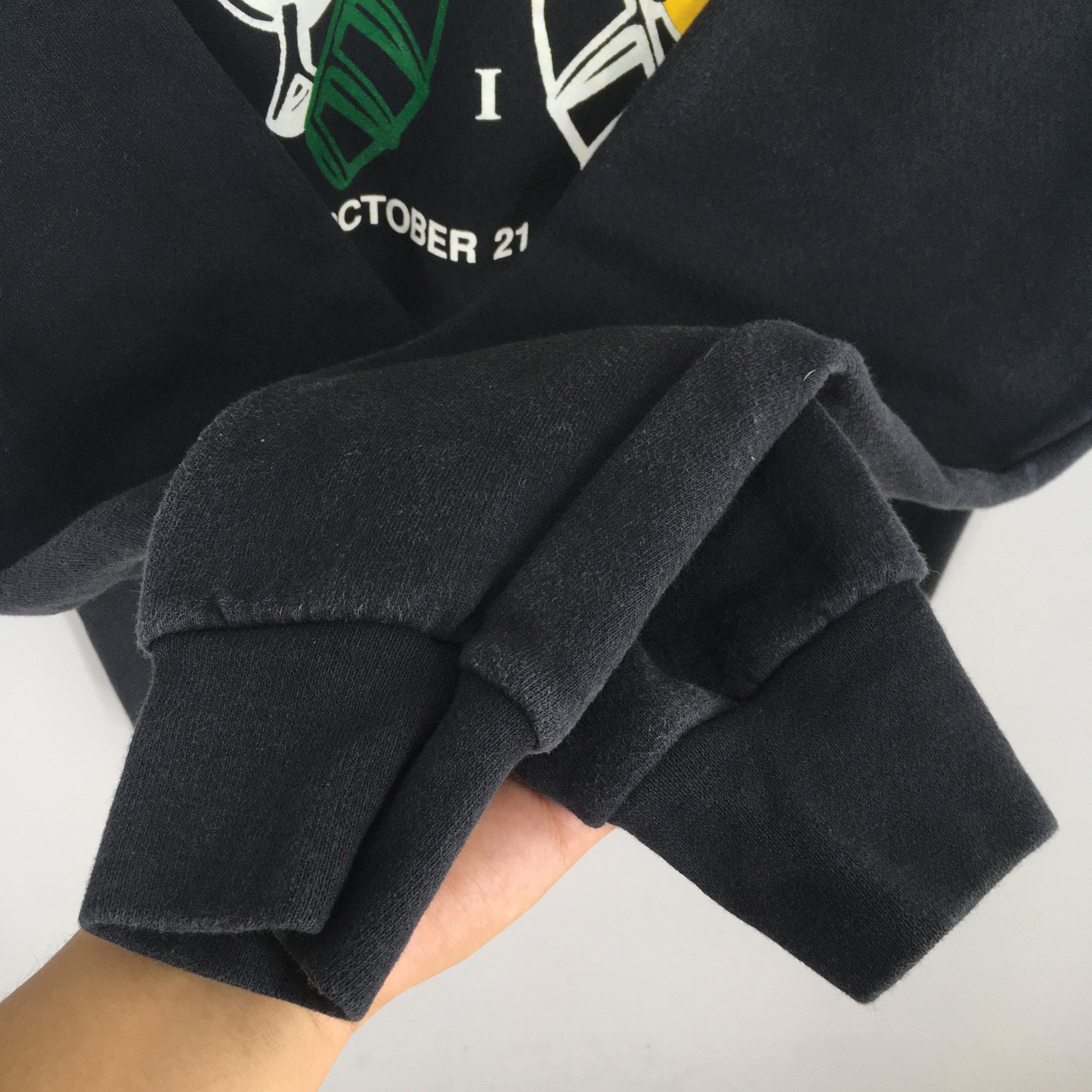 NFL × Vintage Vintage 90s Green Vs Gold Football NFL Sweatshirt Large Size US L / EU 52-54 / 3 - 4 Thumbnail