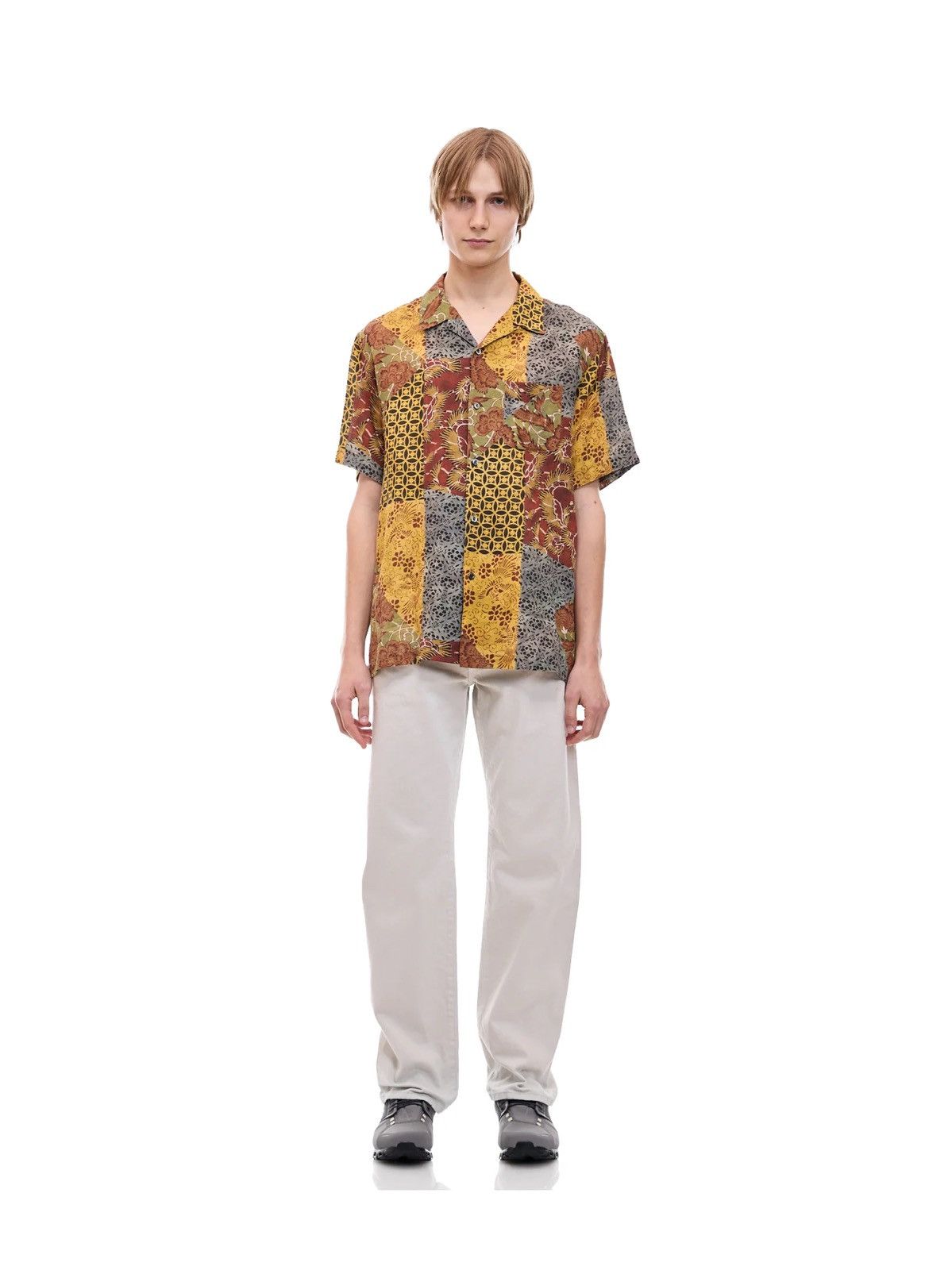 Japanese Brand Vowels Sakai Sarasa Shirt Size US L / EU 52-54 / 3 - 1 Thumbnail